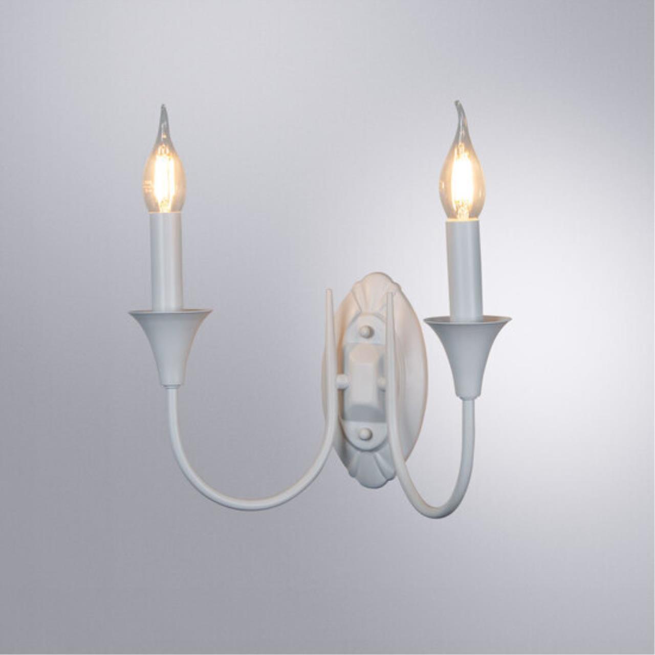 картинка Бра Arte Lamp COLLINETTA A4094AP-2WH магазин pro-decor.kz являющийся официальным дистрибьютором в Казахстане картинка Бра Arte Lamp COLLINETTA A4094AP-2WH от магазина pro-decor.kz
