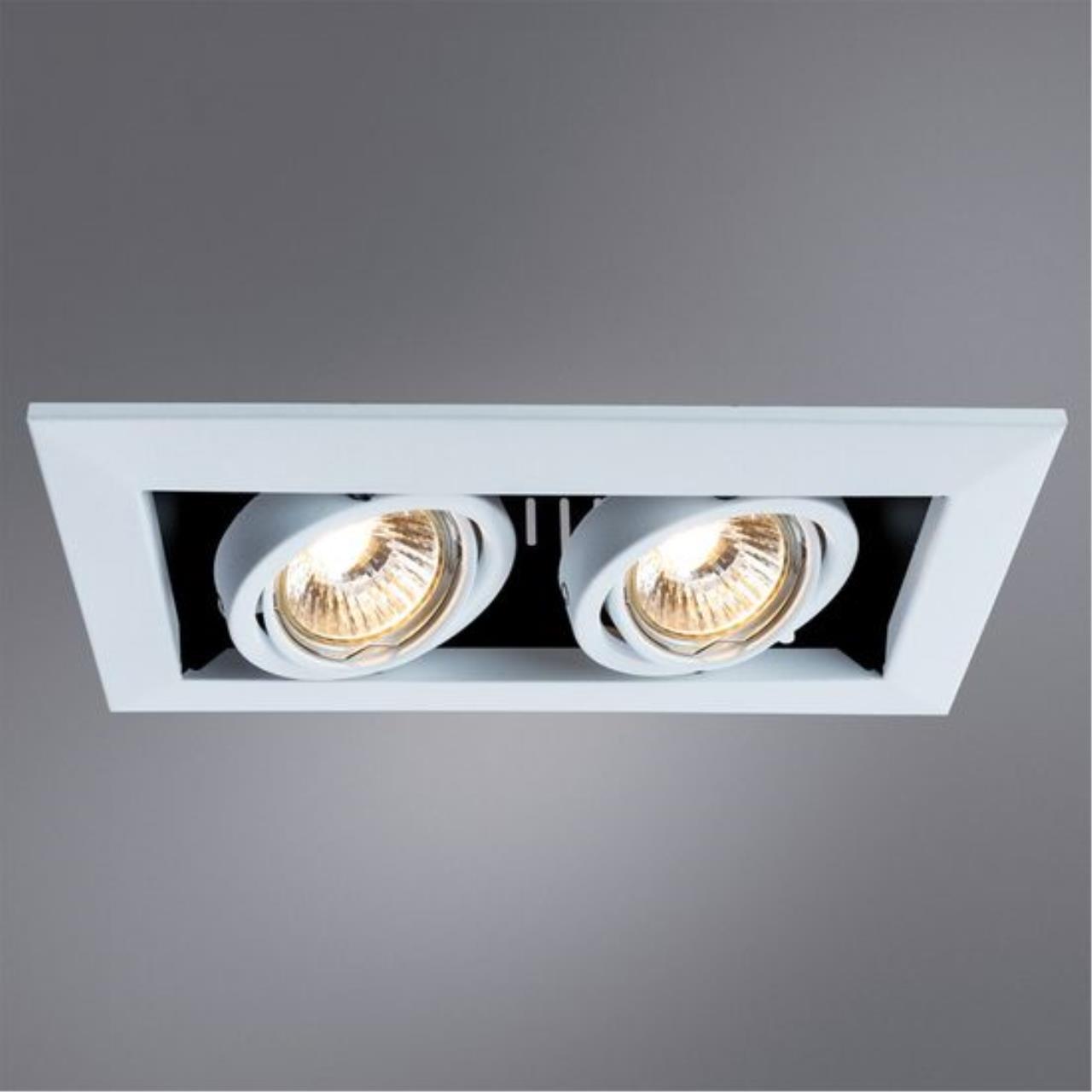 картинка Встраиваемый светильник Arte Lamp Technika A5941PL-2WH от магазина pro-decor.kz