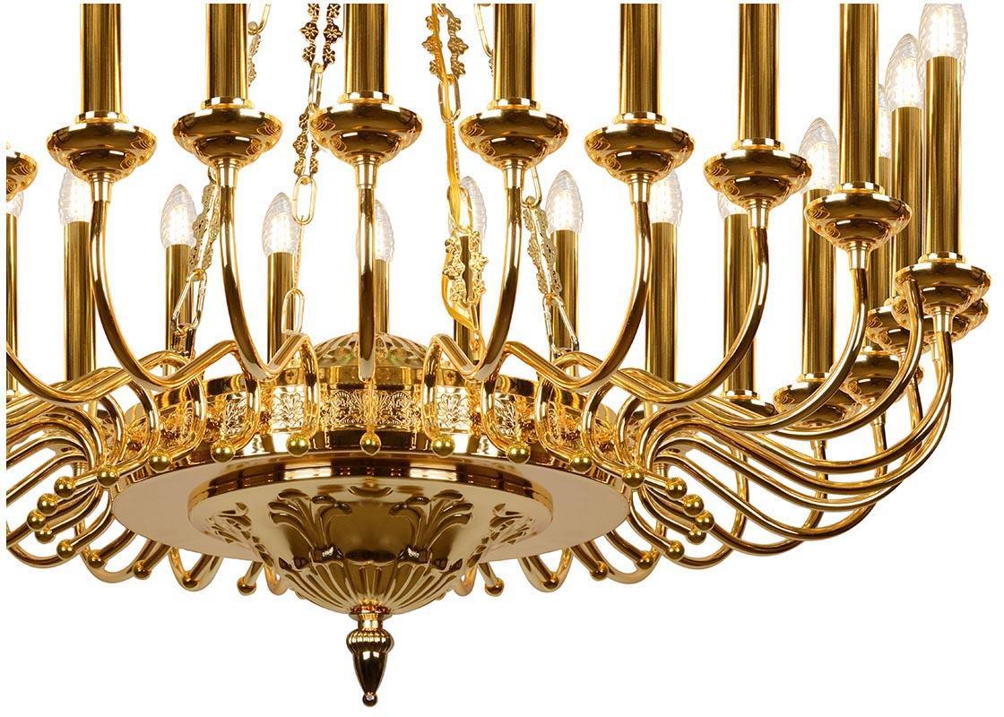 картинка Подвесная люстра iLamp Louvre MD8551-30 GD от магазина pro-decor.kz