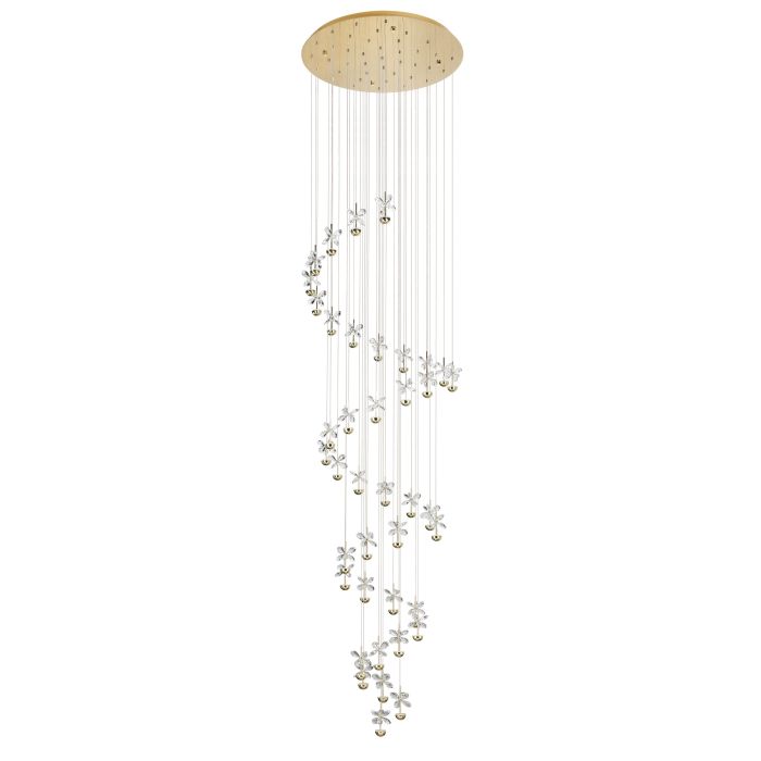 картинка Светильник подвесной PIANOPOLI 3, сталь, хрусталь, LED магазин pro-decor.kz являющийся официальным дистрибьютором в Казахстане картинка Светильник подвесной PIANOPOLI 3, сталь, хрусталь, LED от магазина pro-decor.kz