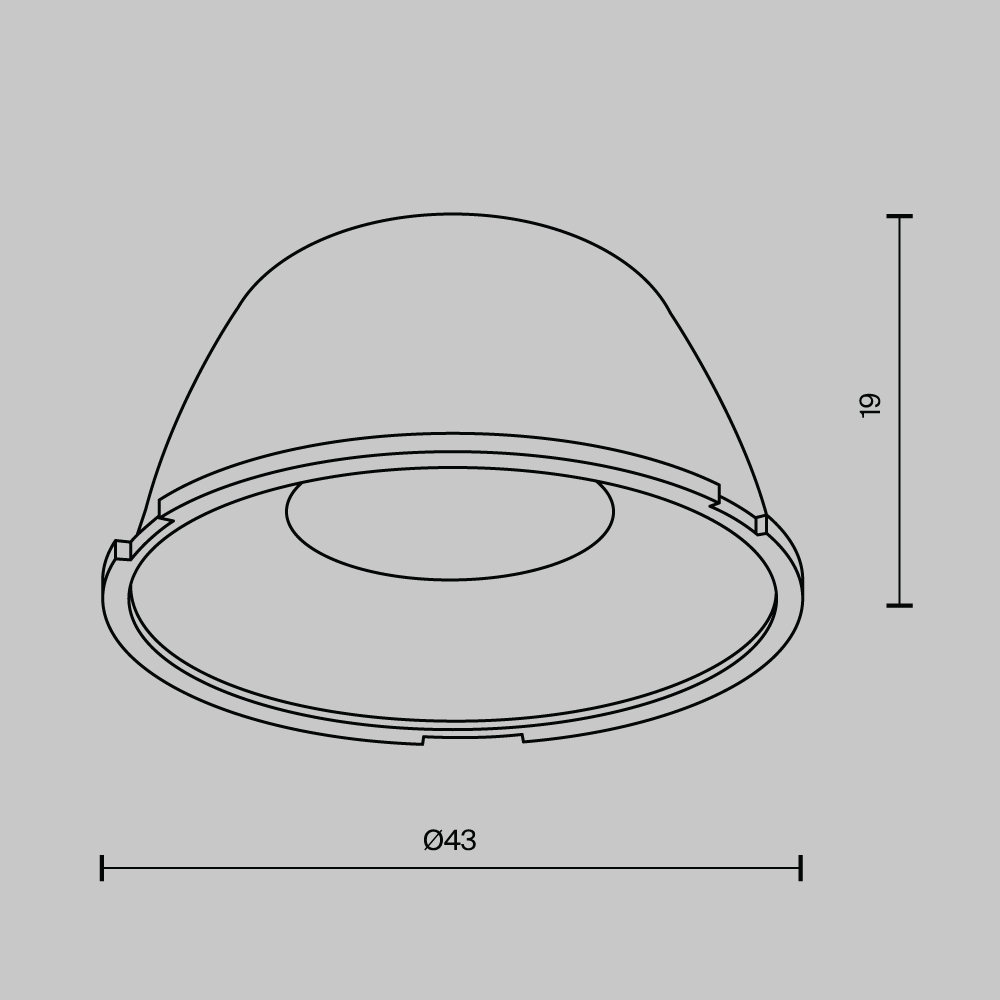 картинка Аксессуар Technical LensD43-15 от магазина pro-decor.kz