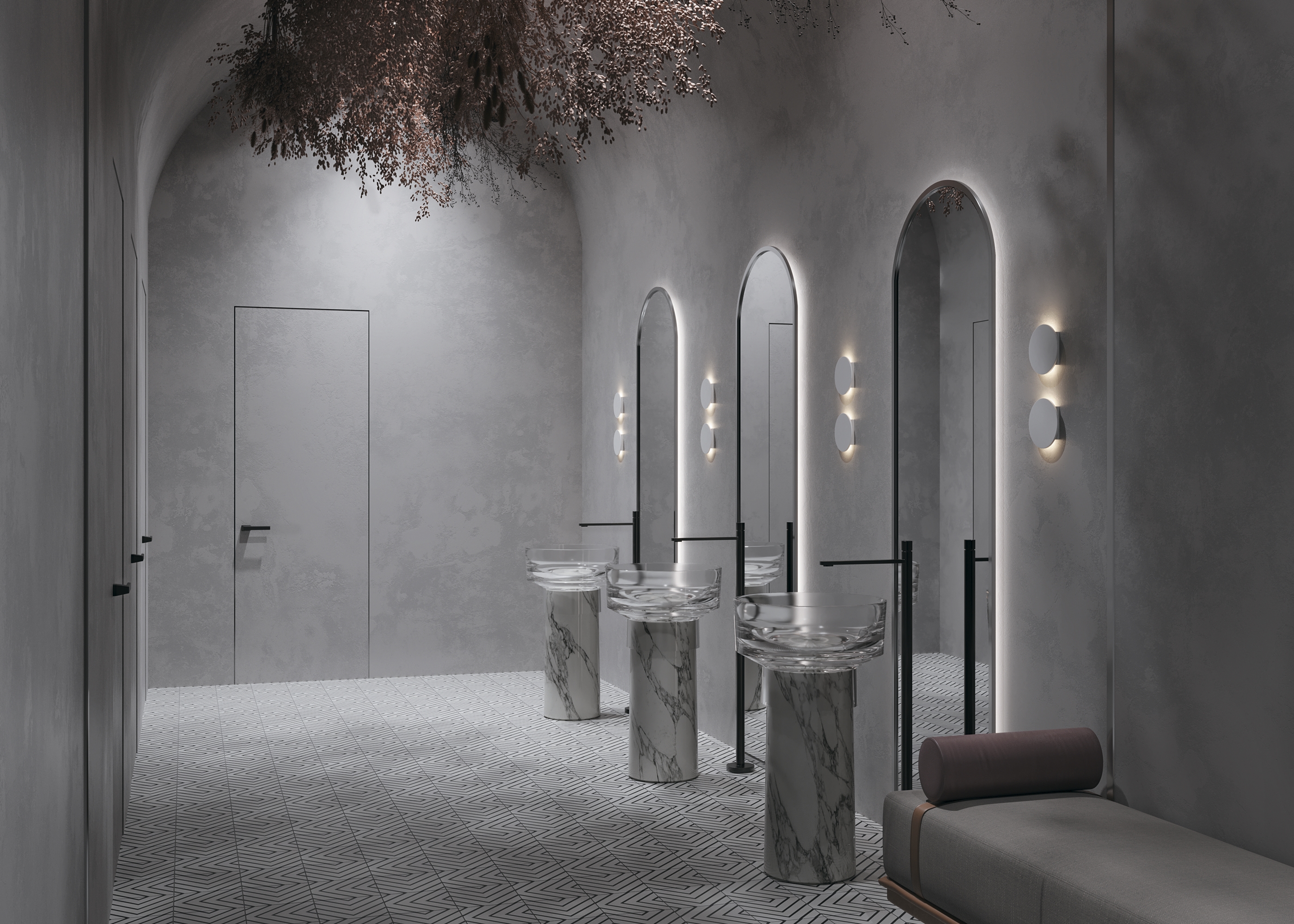картинка Настенный светодиодный светильник Maytoni Parma C123-WL-02-3W-W от магазина pro-decor.kz