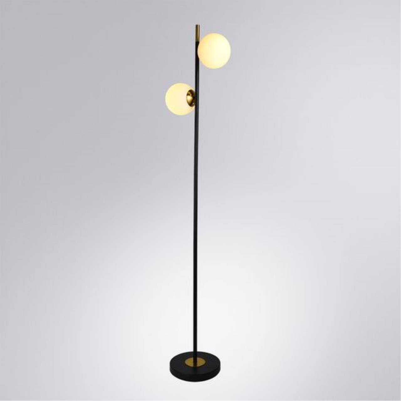 картинка Напольный светильник Arte Lamp ALCOR A2224PN-2BK от магазина pro-decor.kz