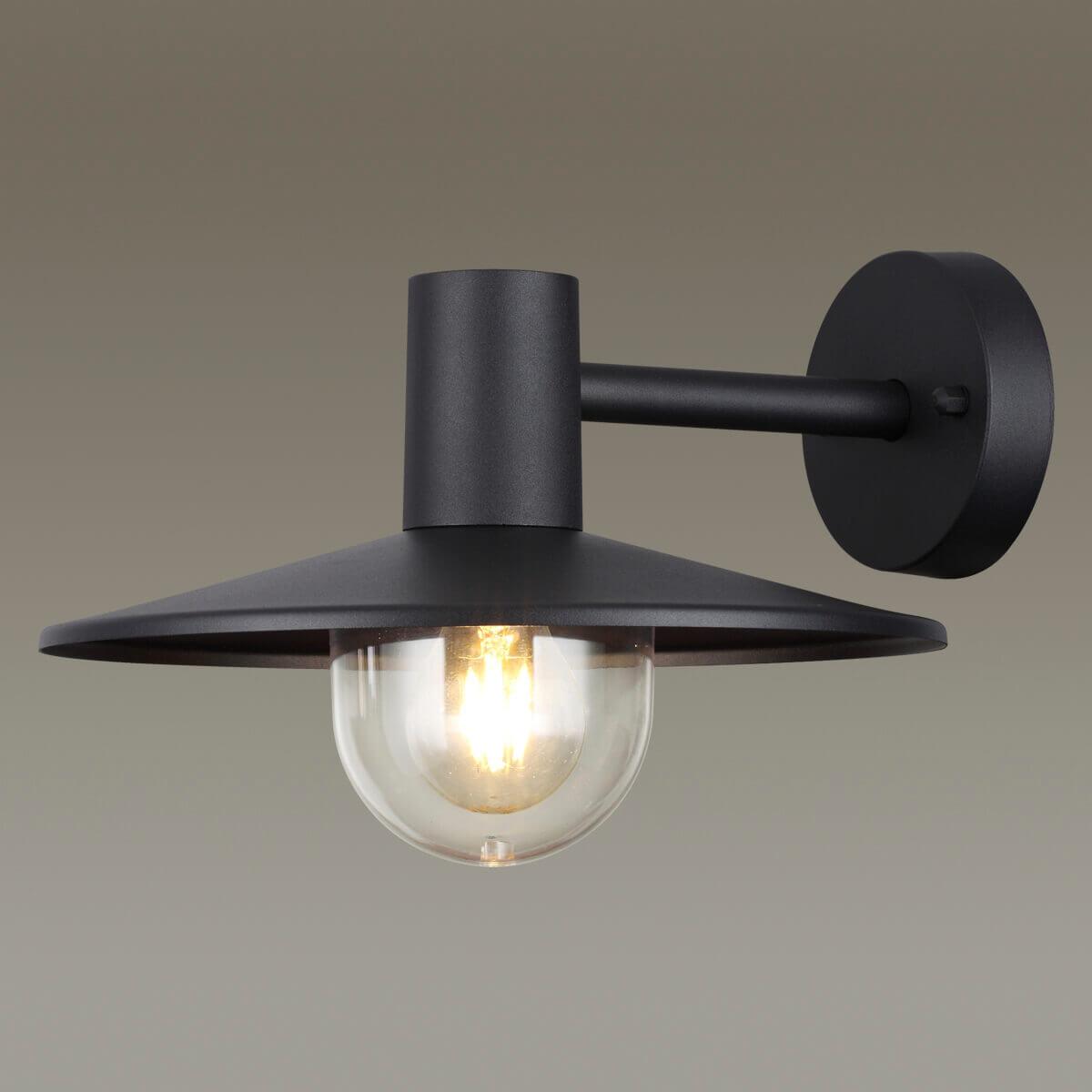 картинка Уличный настенный светильник Odeon Light Nature Furcadia 4833/1W от магазина pro-decor.kz