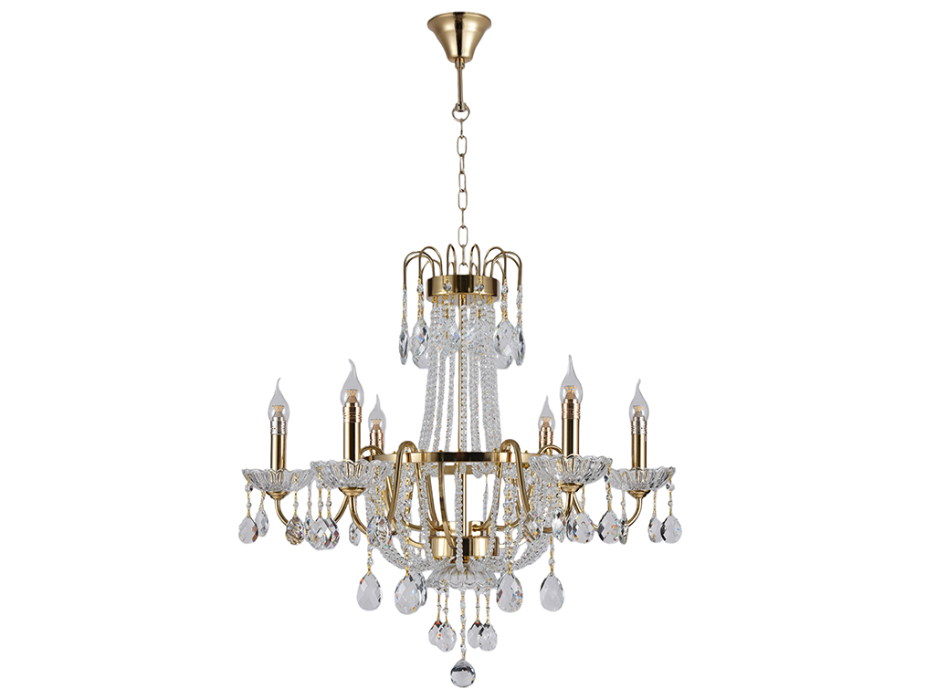 картинка NEWPORT 1400 1406/C bronze, Люстра от магазина pro-decor.kz