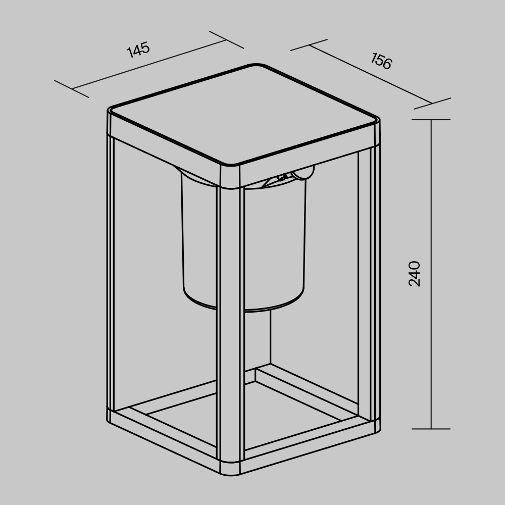 картинка Настенный светильник (бра) Outdoor OSL457WL-L2GF3K от магазина pro-decor.kz