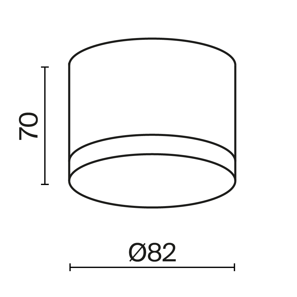 картинка Потолочный светильник Technical C087CL-GX53-W от магазина pro-decor.kz
