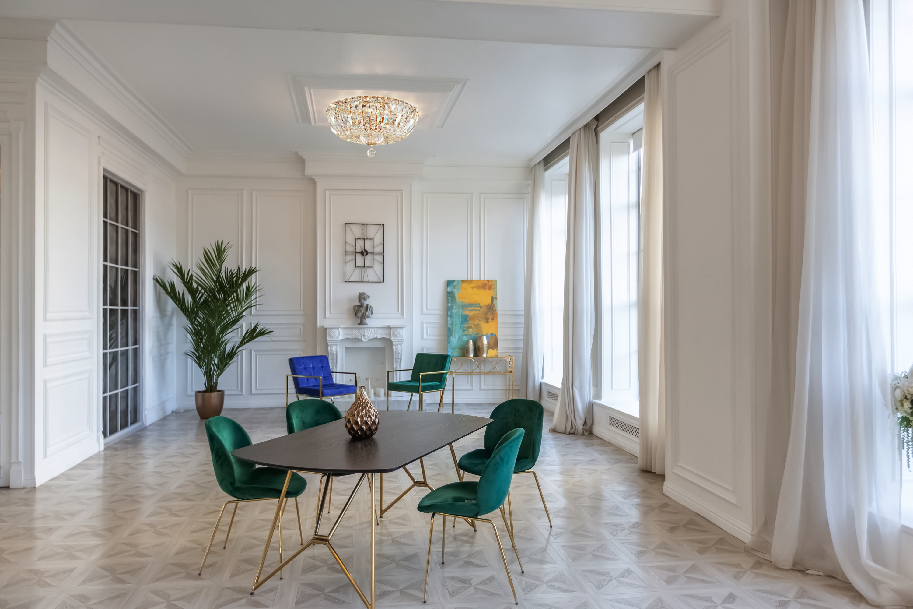 картинка Потолочный светильник Maytoni Basfor DIA100-CL-03-G от магазина pro-decor.kz