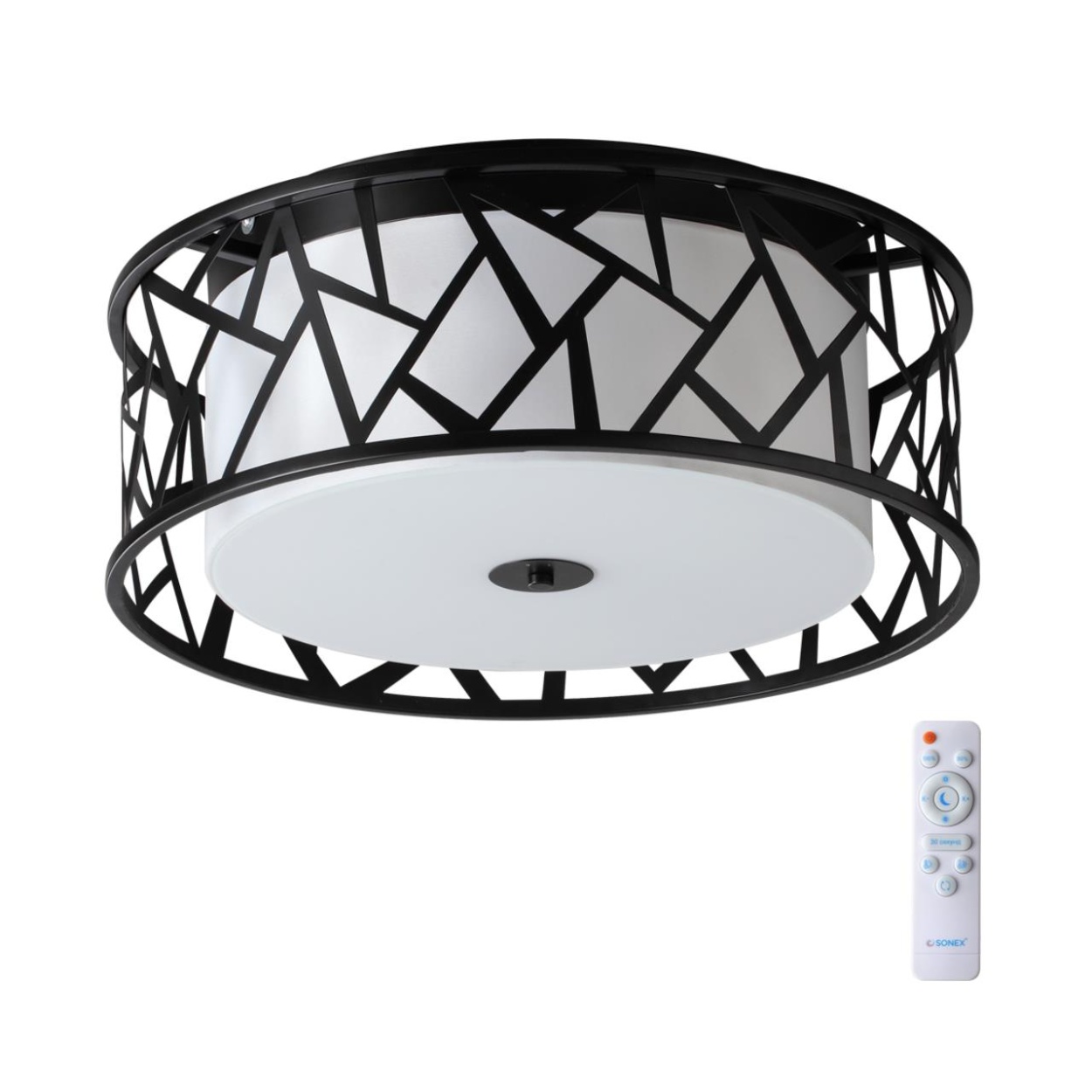 картинка 7700/40L AVRA LED SN Светильник с пультом ДУ FABIANA от магазина pro-decor.kz