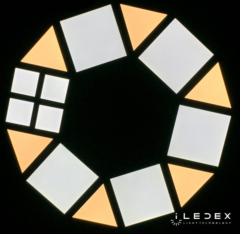 картинка Настенно-потолочный светодиодный светильник iLedex CReator X068312 WH-6000K от магазина pro-decor.kz