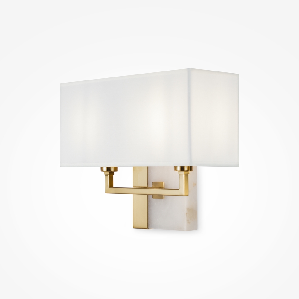 картинка Настенный светильник (бра) Maytoni Z030WL-02BS Bianco от магазина pro-decor.kz
