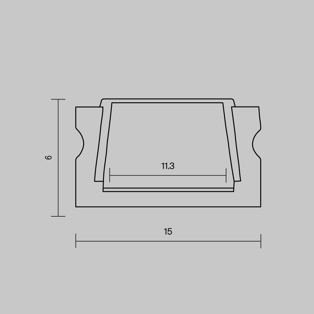 картинка Профиль Led Strip 631003 от магазина pro-decor.kz