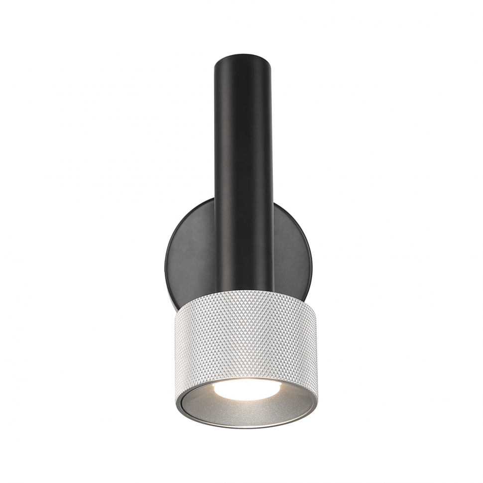 картинка Светильник настенный iLedex Delta iLedex 2360-1 BK+SL от магазина pro-decor.kz
