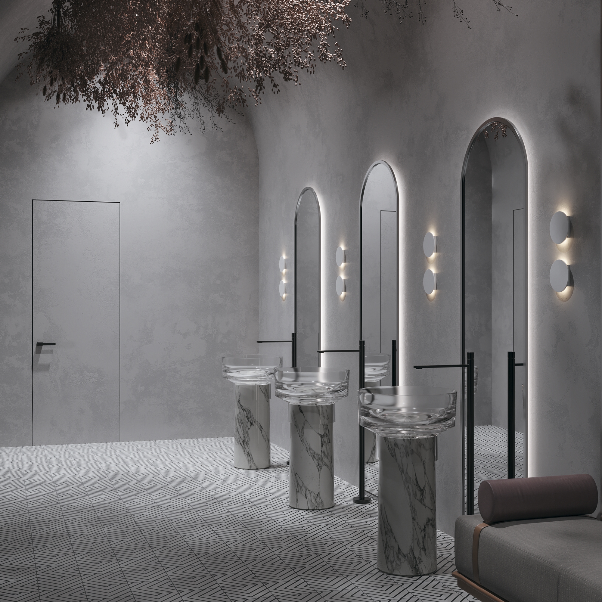 картинка Настенный светодиодный светильник Maytoni Parma C123-WL-02-3W-W от магазина pro-decor.kz