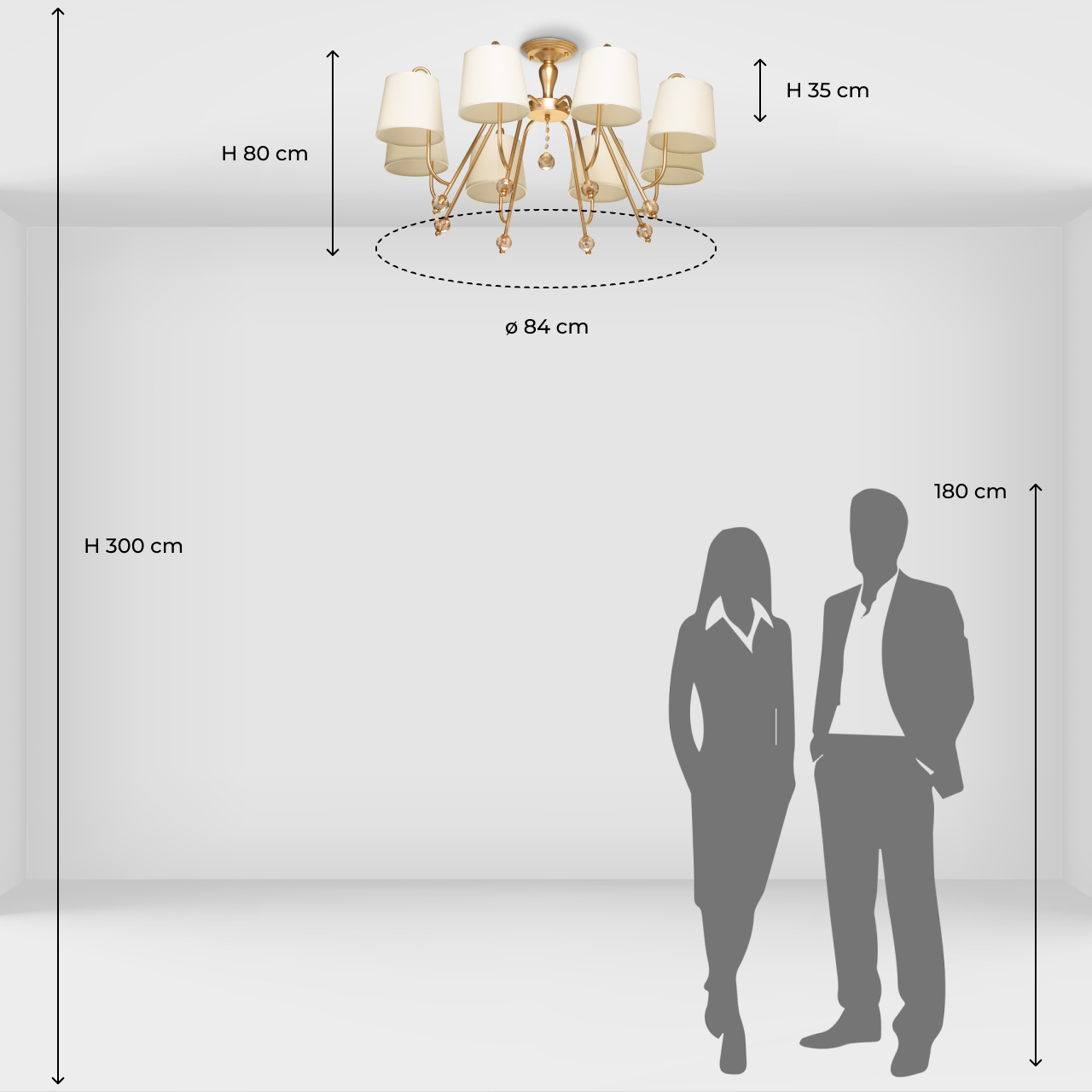 картинка 329012308 Вега MW-light люстра от магазина pro-decor.kz