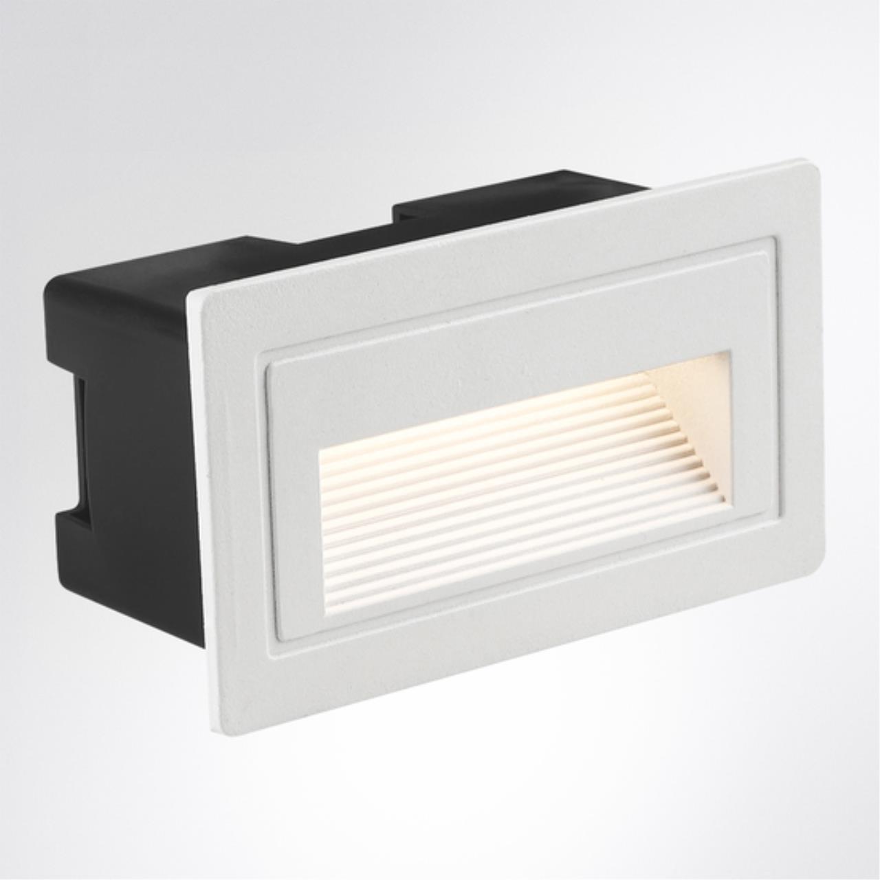 картинка Встраиваемый уличный светильник Arte Lamp PIAZZA A7223IN-1WH от магазина pro-decor.kz