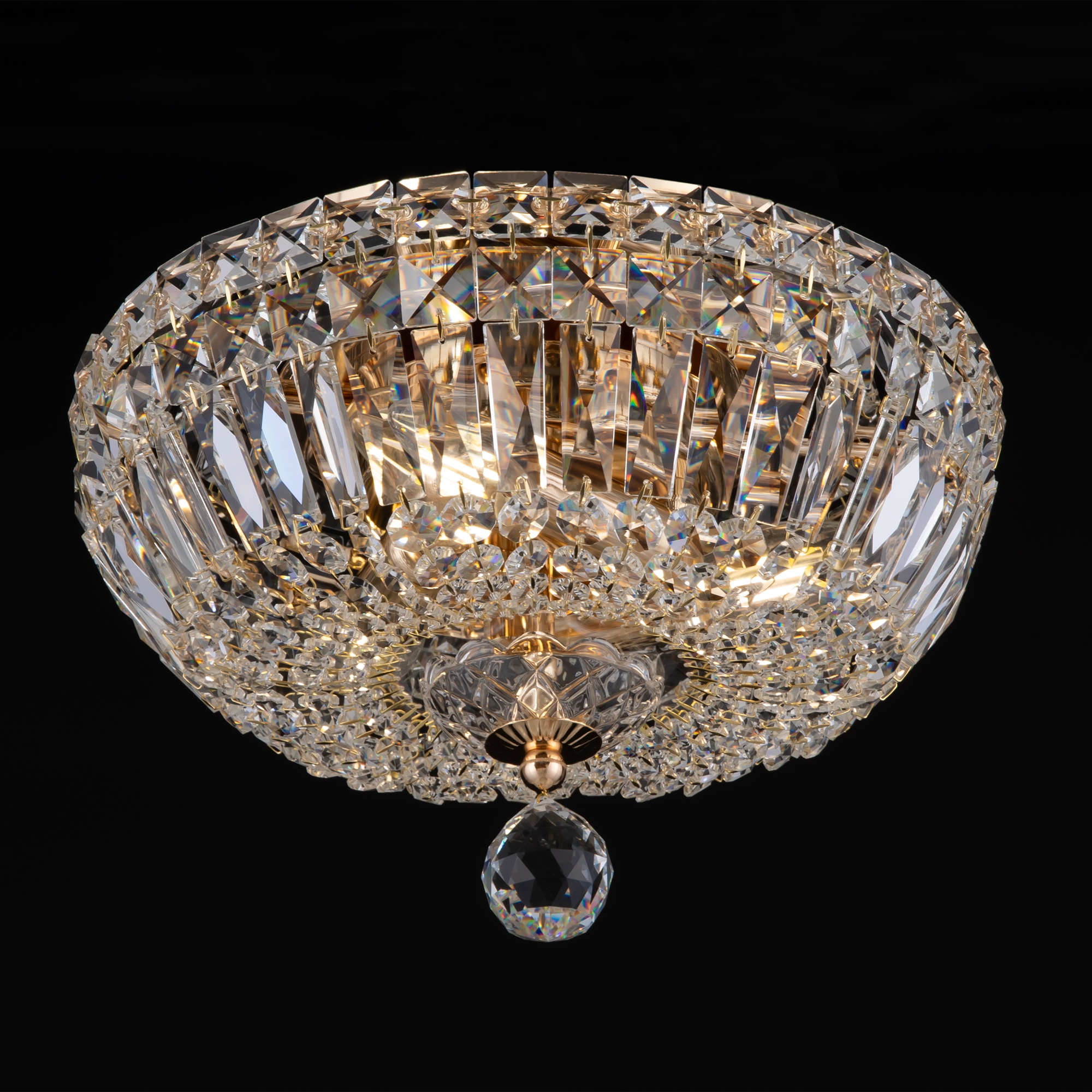 картинка Потолочный светильник Maytoni Basfor DIA100-CL-03-G от магазина pro-decor.kz