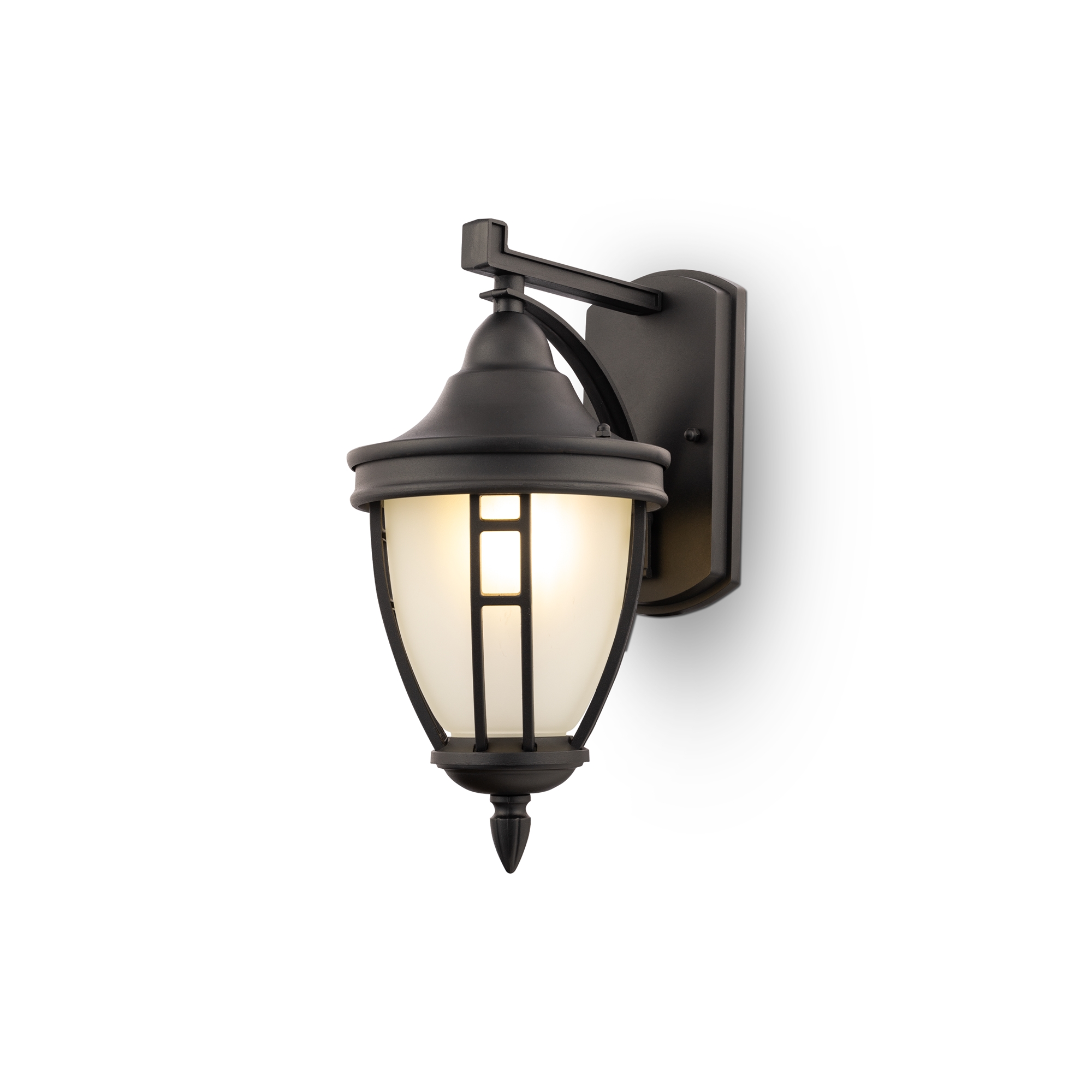 картинка Уличный настенный светильник Maytoni Novara O027WL-01B от магазина pro-decor.kz