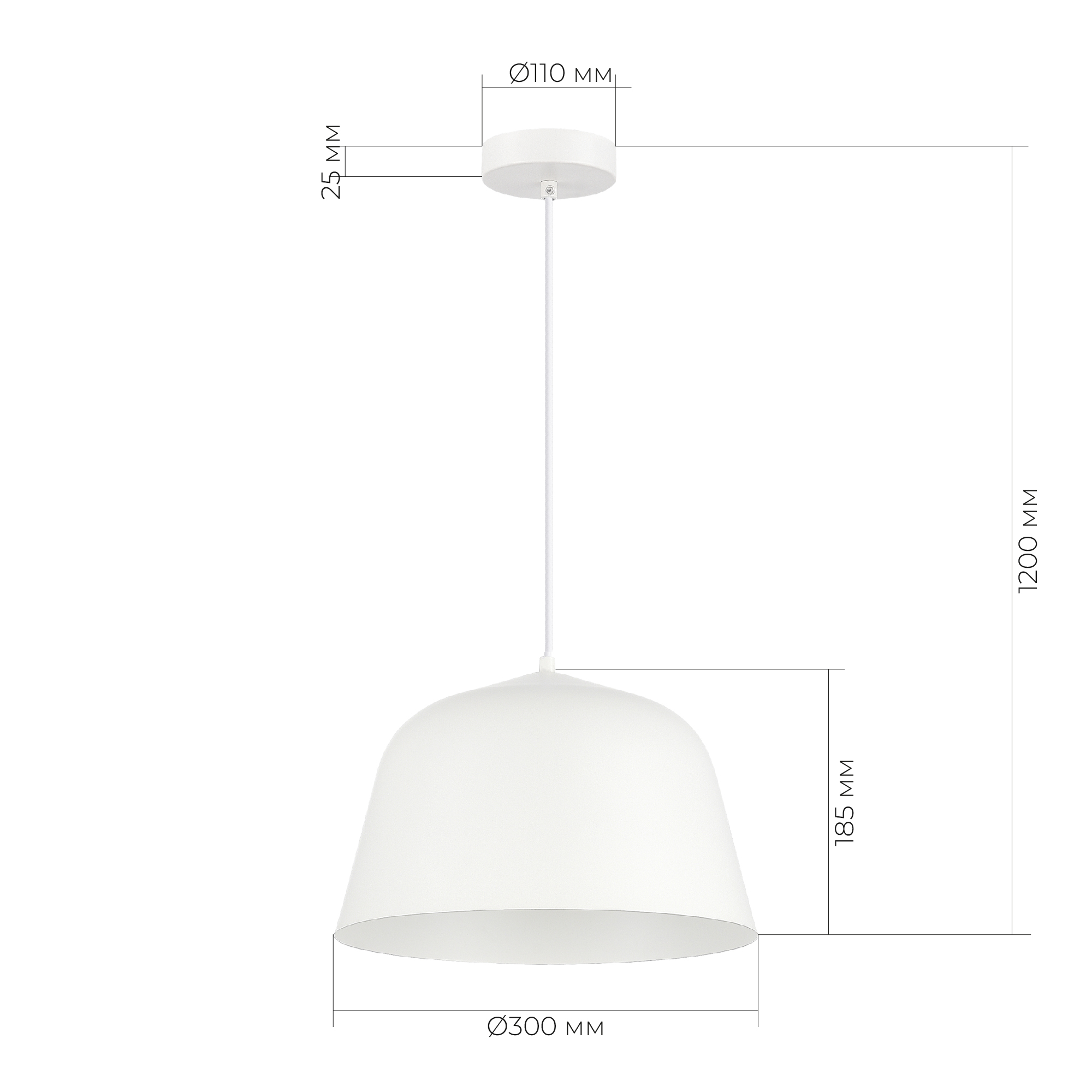 картинка Evoluce SLE1805-503-01 Светильник подвесной Blank от магазина pro-decor.kz