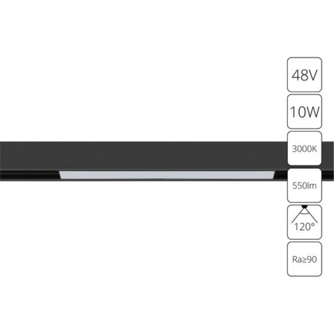 картинка Потолочный светильник Arte Lamp LINEA A4672PL-1BK от магазина pro-decor.kz