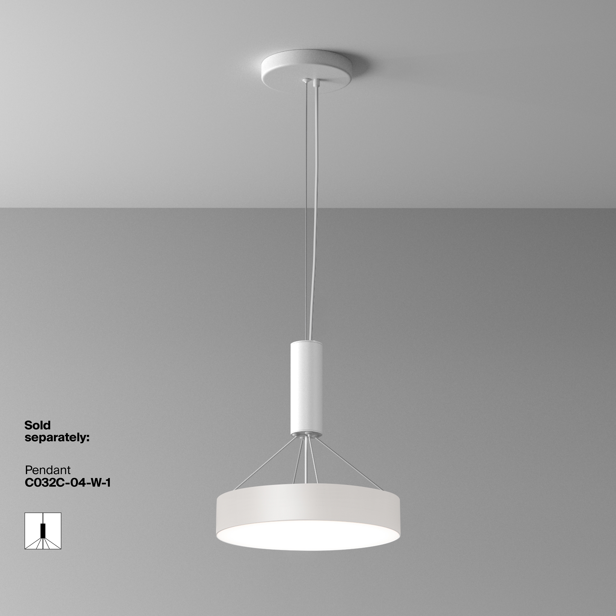 картинка Потолочный светильник Technical C032CL-36W4K-RD-W от магазина pro-decor.kz
