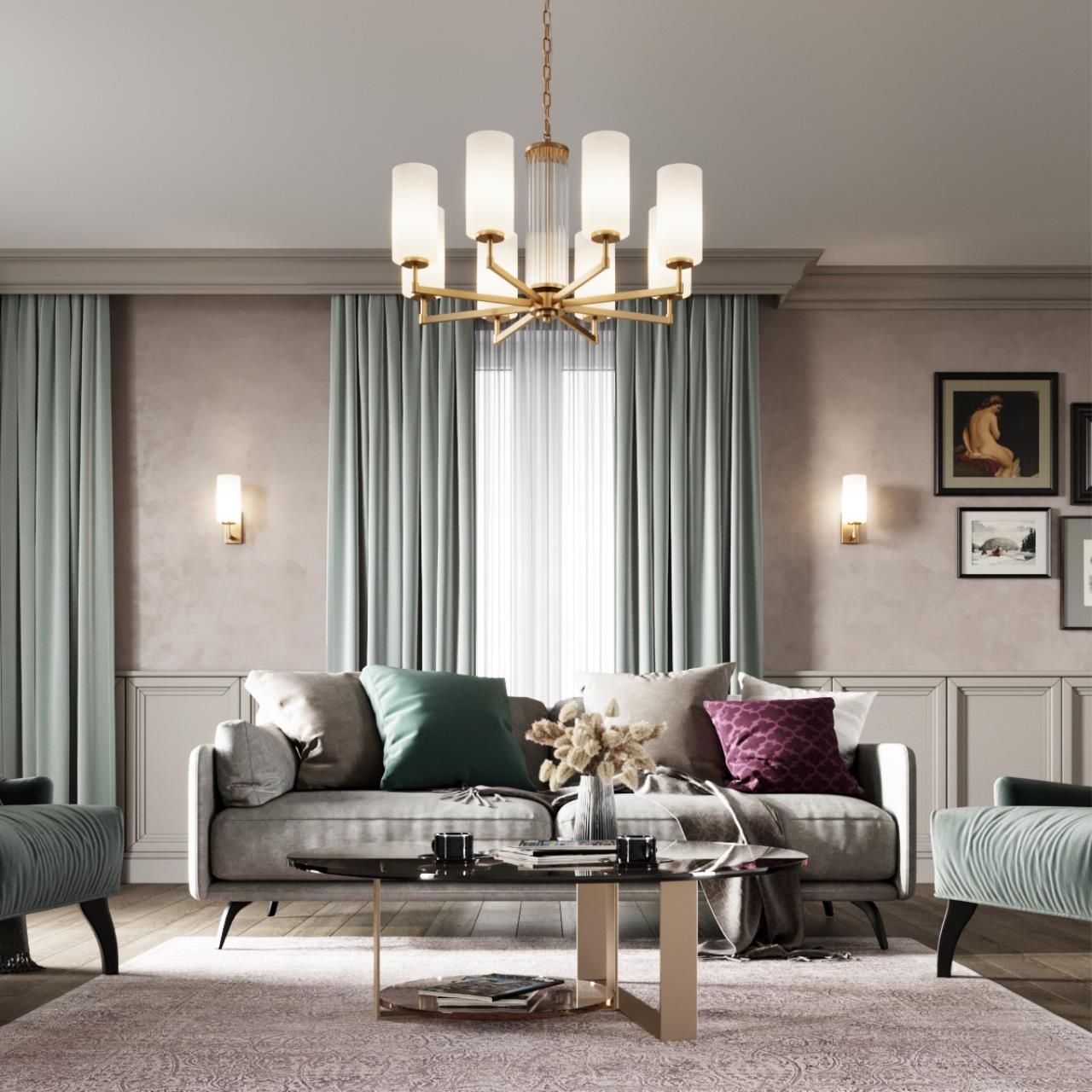 картинка Подвесная люстра Odeon Light Hall Kasali 4990/6 магазин pro-decor.kz являющийся официальным дистрибьютором в Казахстане картинка Подвесная люстра Odeon Light Hall Kasali 4990/6 от магазина pro-decor.kz