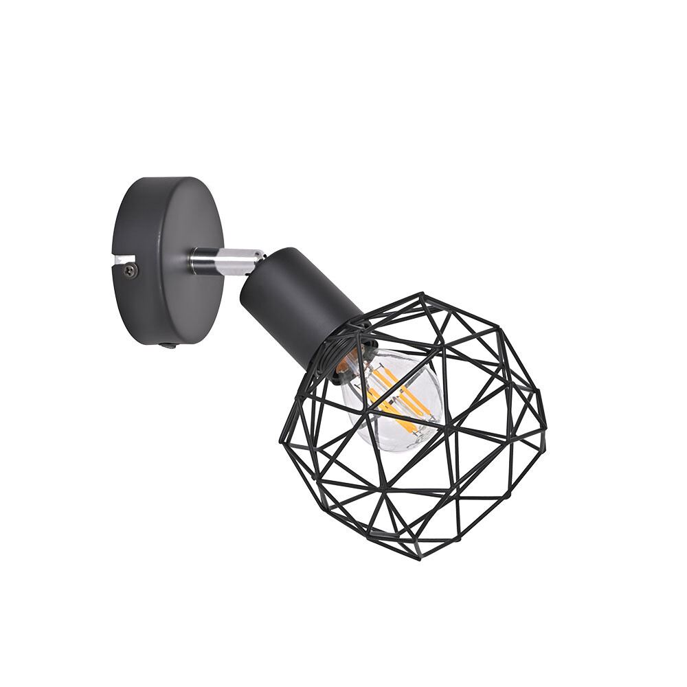 картинка Настенный светильник Arte Lamp SOSPIRO A6141AP-1BK от магазина pro-decor.kz