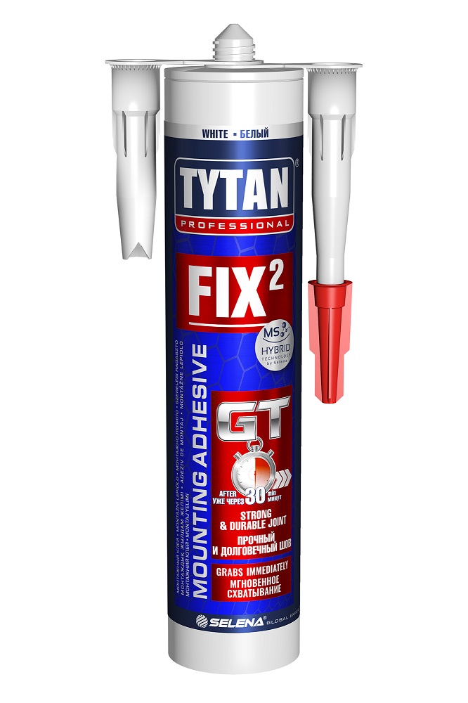 TYTAN клей монтажный Fix² GT, 290 мл (РФ)