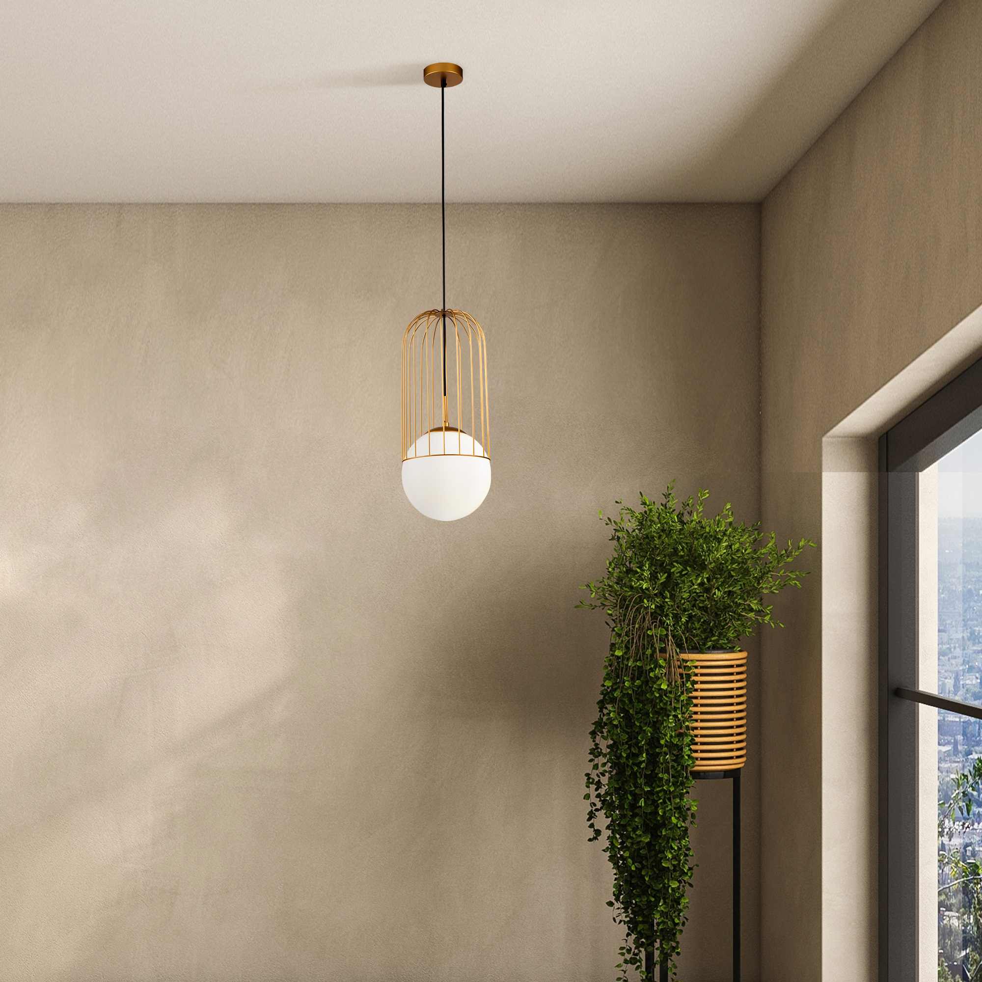 картинка Подвесной светильник Maytoni Telford P363PL-01G от магазина pro-decor.kz