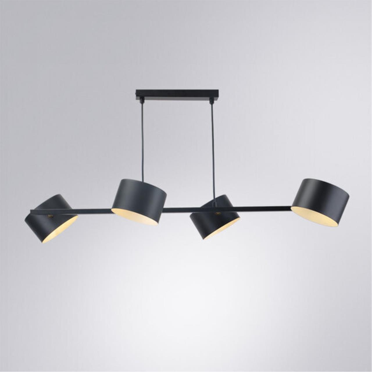 картинка Люстра на штанге Arte Lamp SEBASTIAN A7051SP-4BK от магазина pro-decor.kz