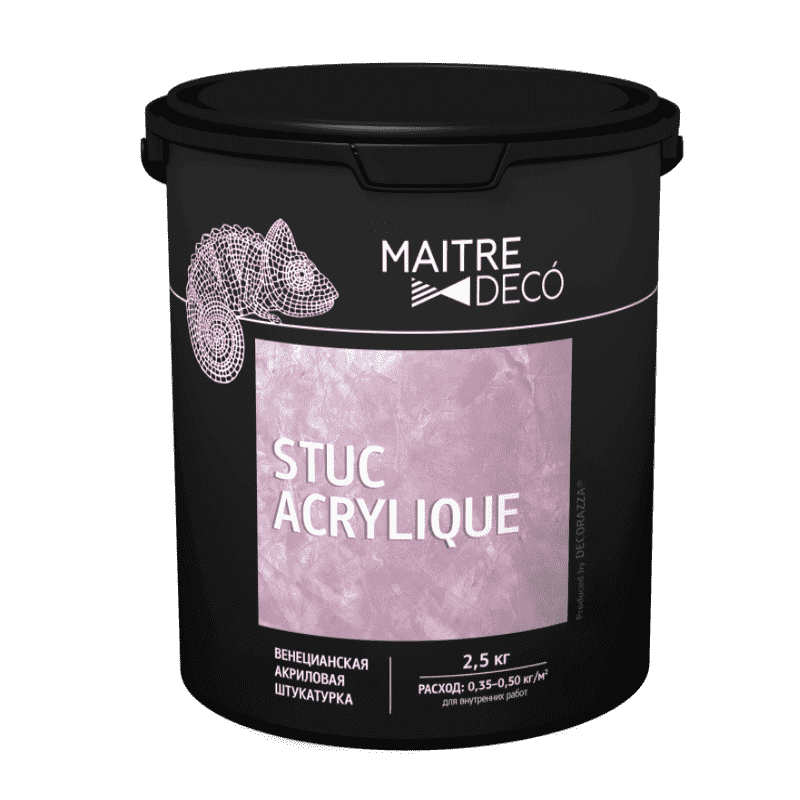 Купить Штукатурка STUC ACRYLIQUE, 3 л Штукатурка STUC ACRYLIQUE, 3 л
