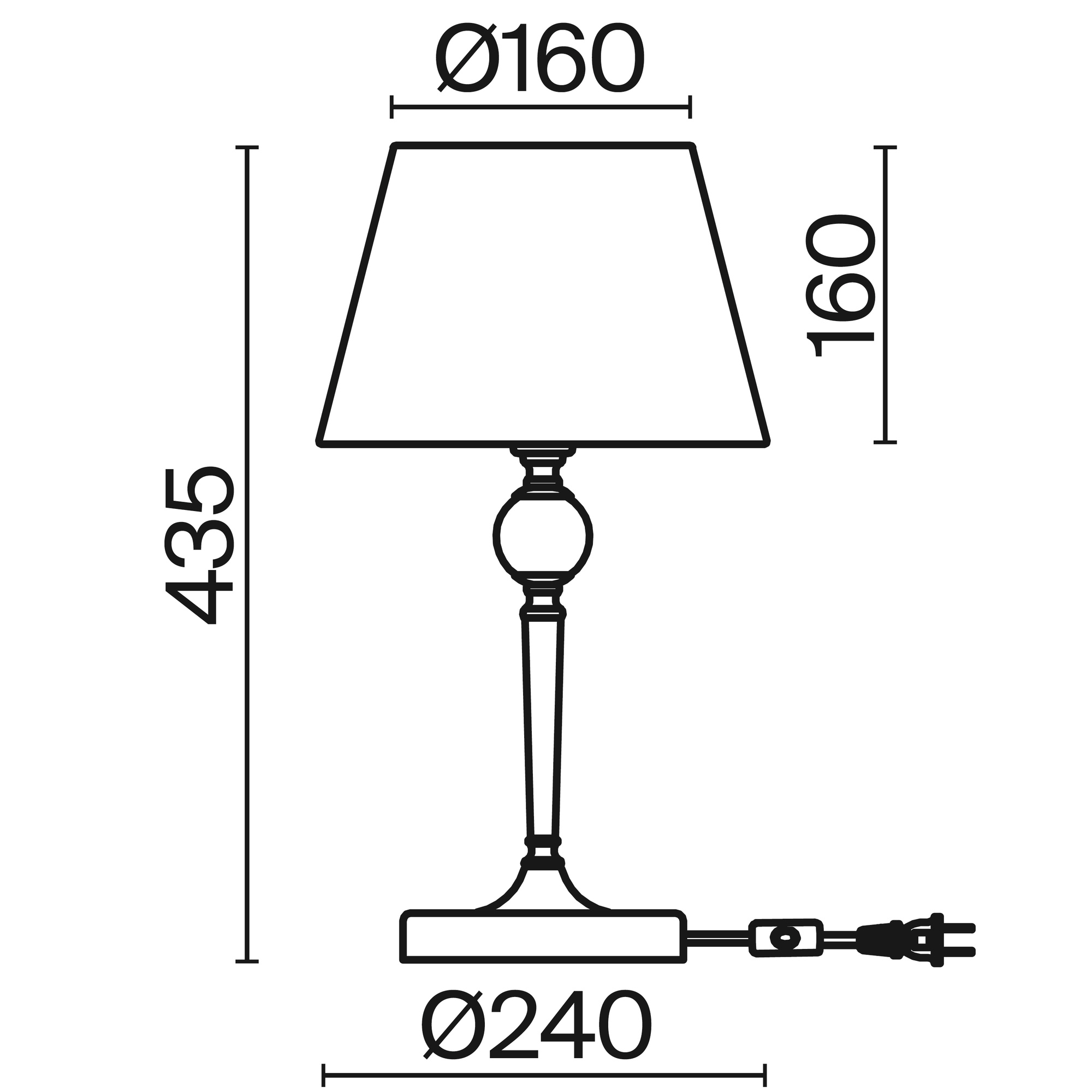 картинка Настольный светильник Freya FR5190TL-01BS от магазина pro-decor.kz