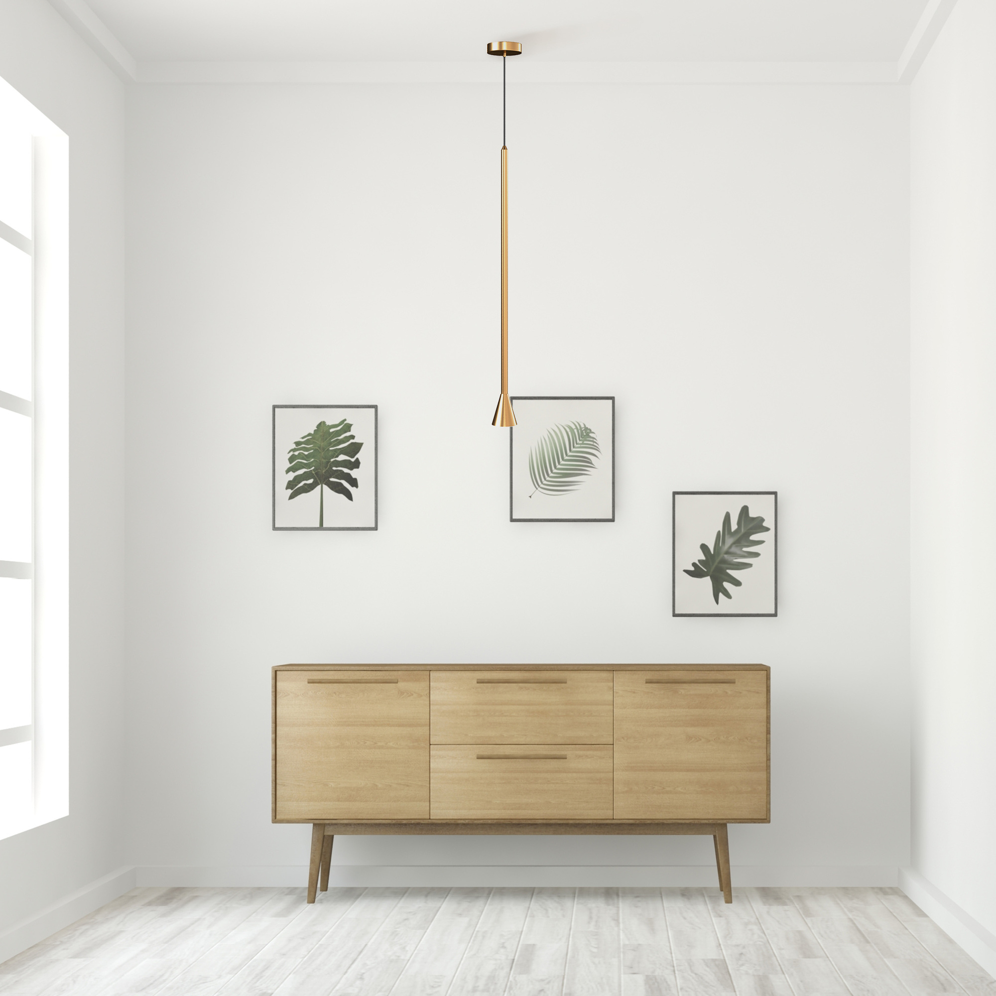 картинка Подвесной светильник Maytoni Arrow P064PL-01G от магазина pro-decor.kz