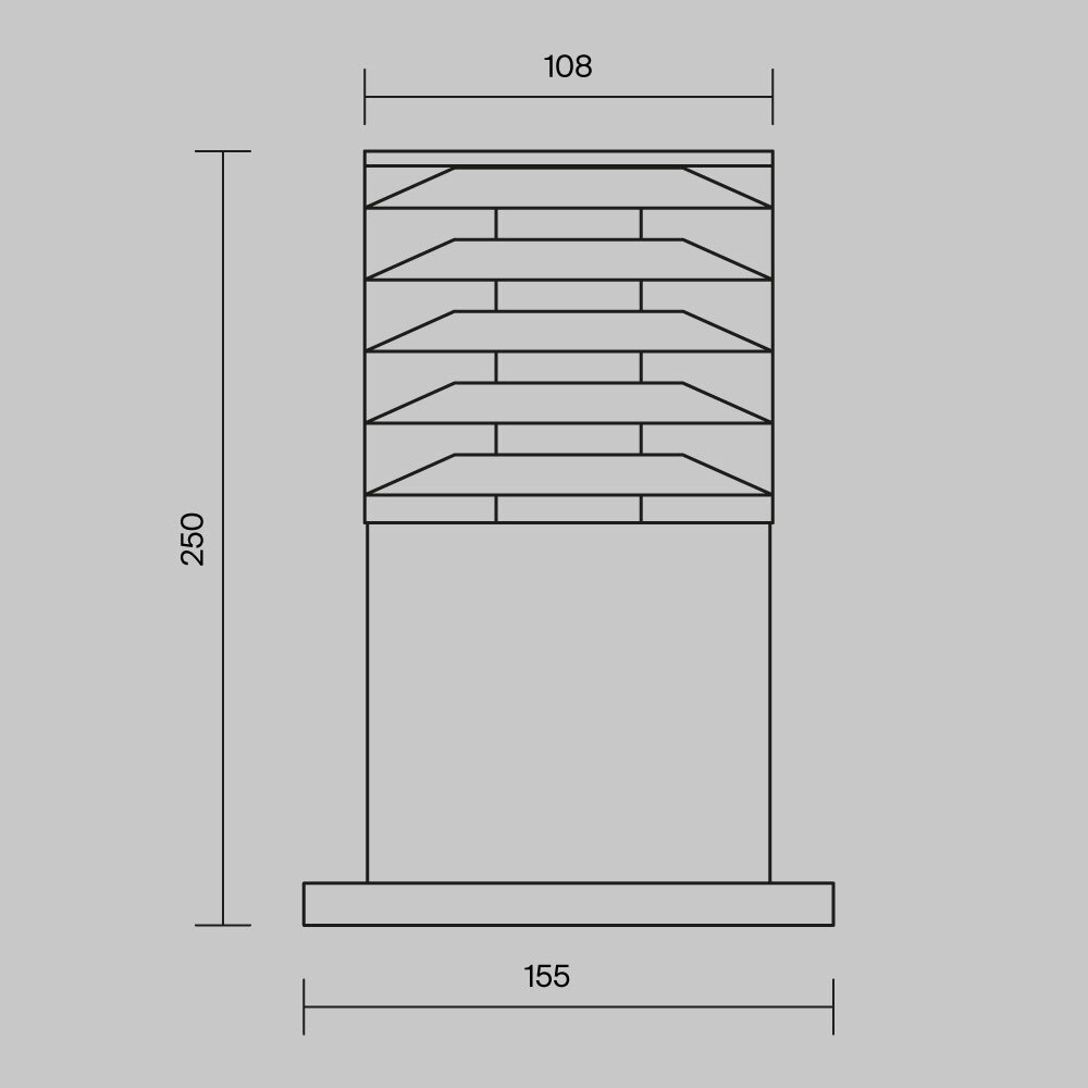 картинка Ландшафтный светильник Outdoor O576FL-01GR от магазина pro-decor.kz