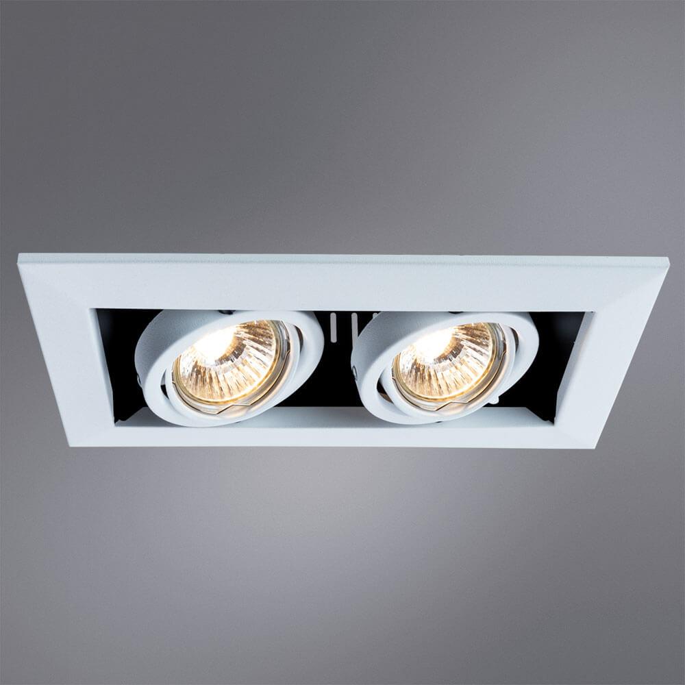 картинка Встраиваемый светильник Arte Lamp Technika A5941PL-2WH от магазина pro-decor.kz