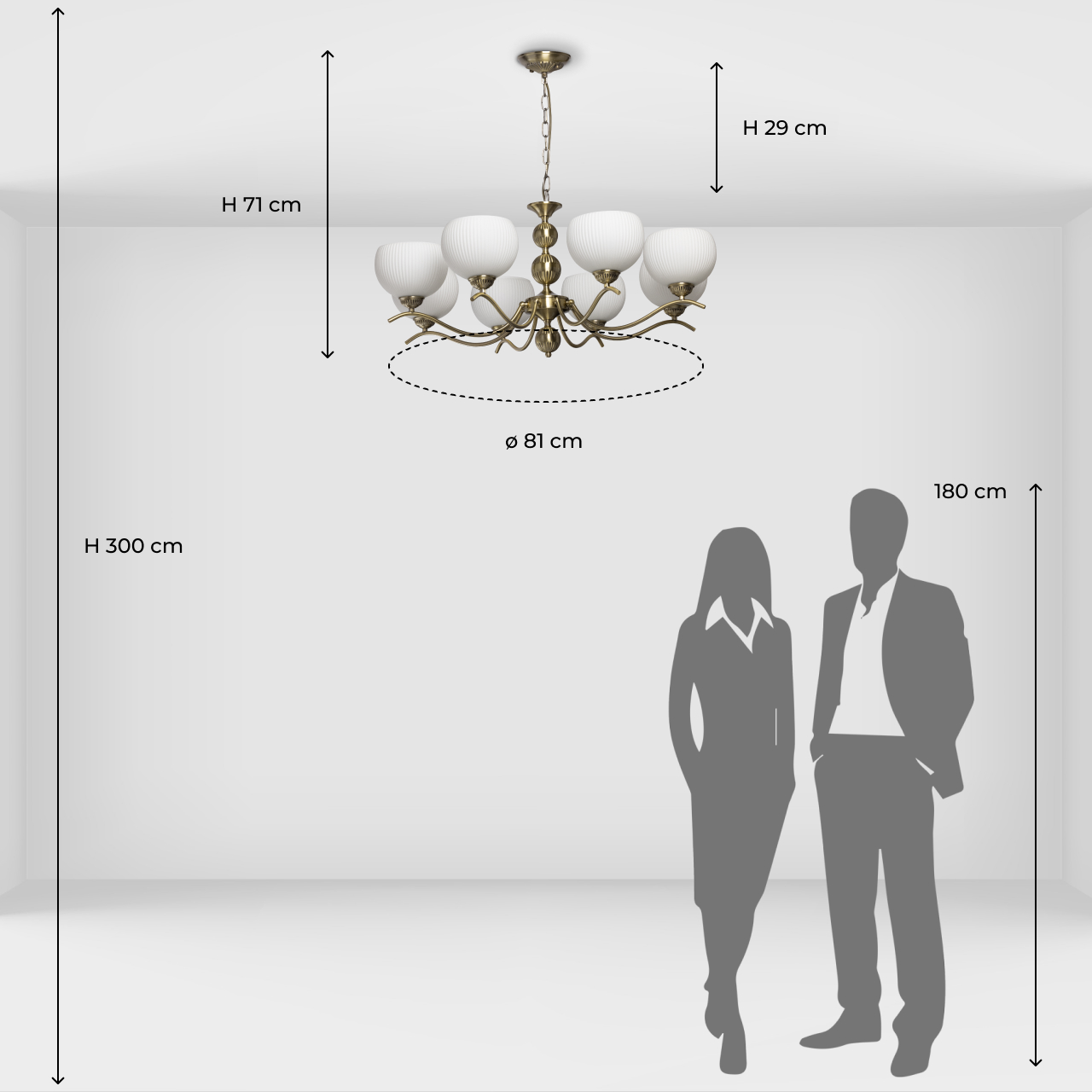 картинка 347019808 MW-light Фелиция Люстра от магазина pro-decor.kz