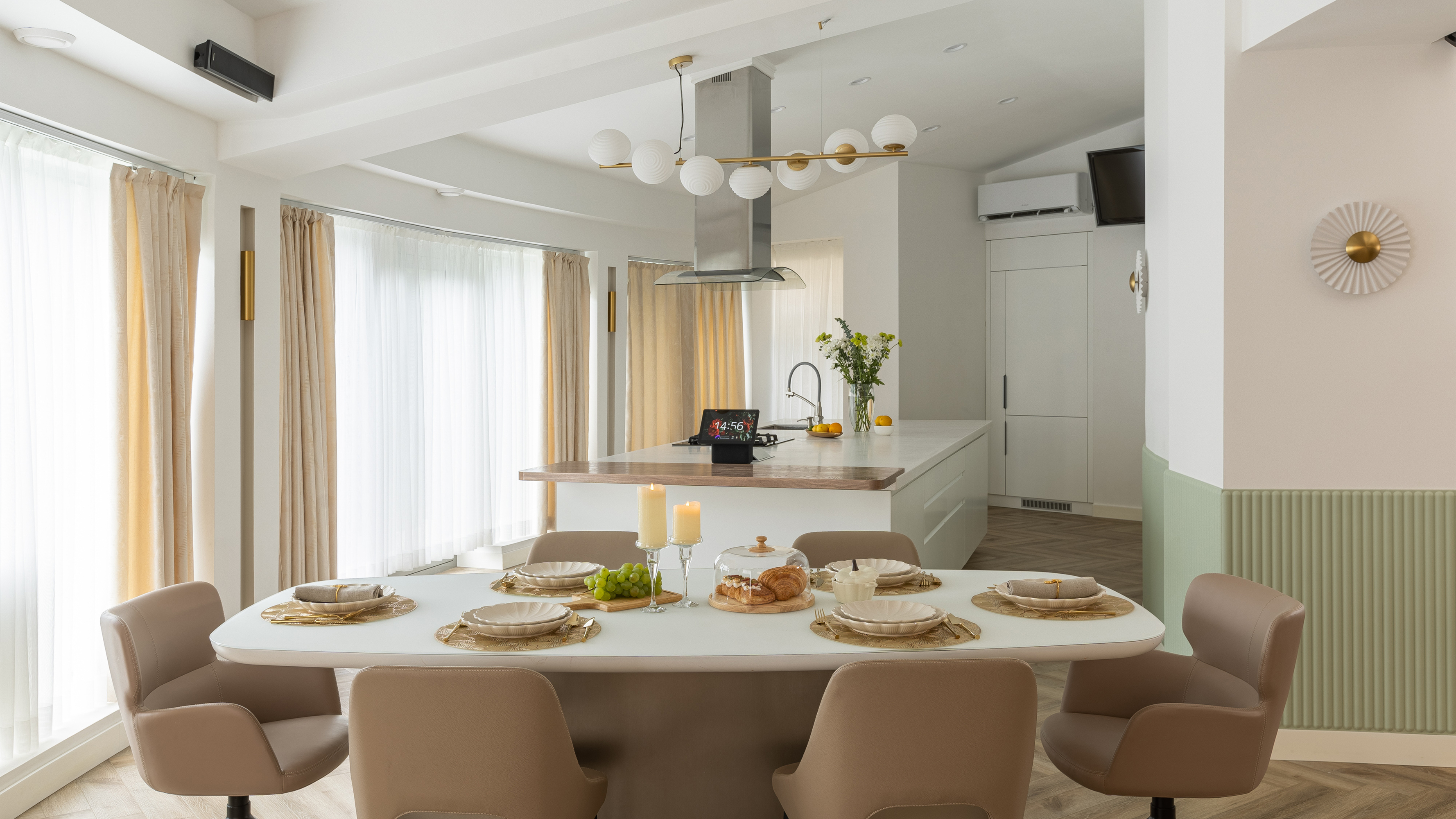 картинка Подвесной светильник Maytoni MOD268PL-07G от магазина pro-decor.kz