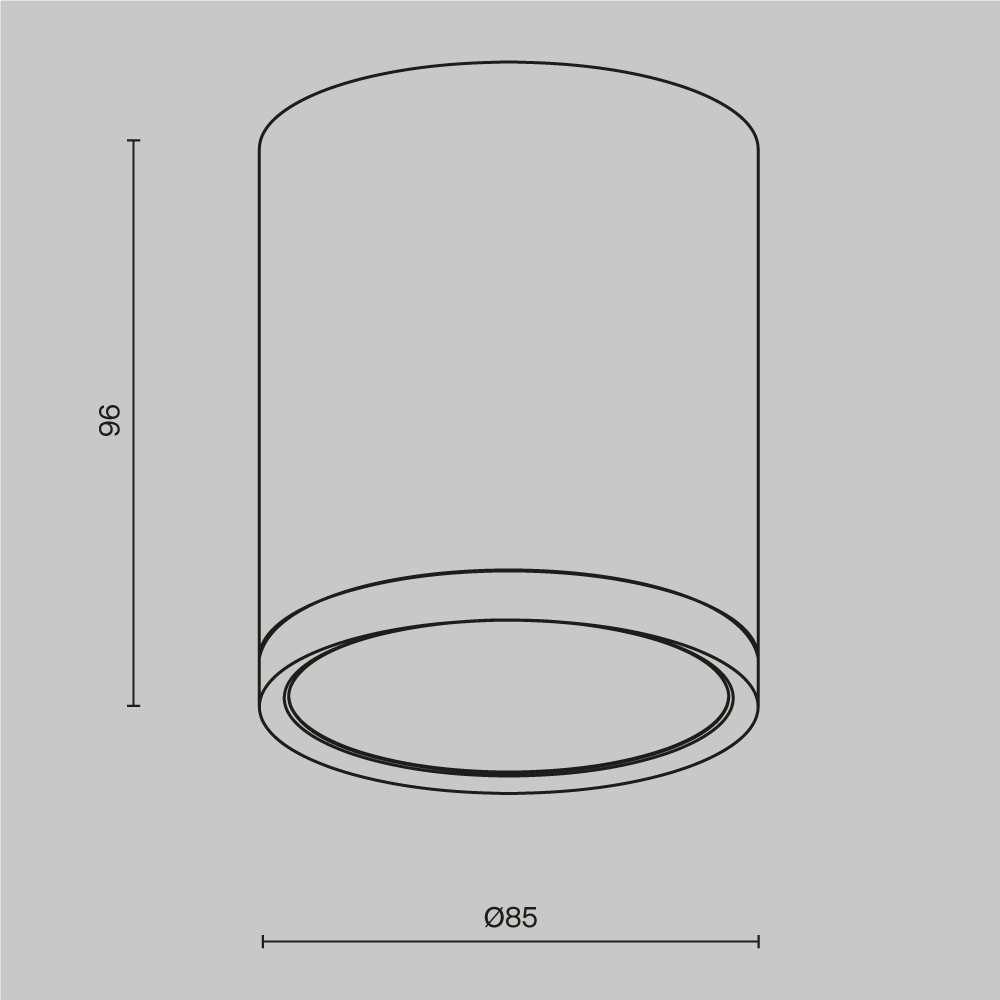 картинка Потолочный светильник Technical C086CM-GX53-MRD-W от магазина pro-decor.kz