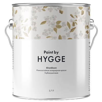 Купить SilverBloom база A 2.7 л. HYGGE Paint (242) SilverBloom база A 2.7 л. HYGGE Paint (242)