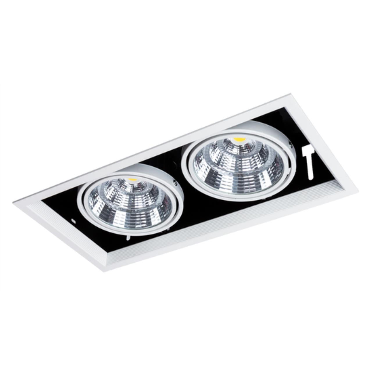 картинка Встраиваемый светодиодный светильник Arte Lamp Merga A8450PL-2WH от магазина pro-decor.kz