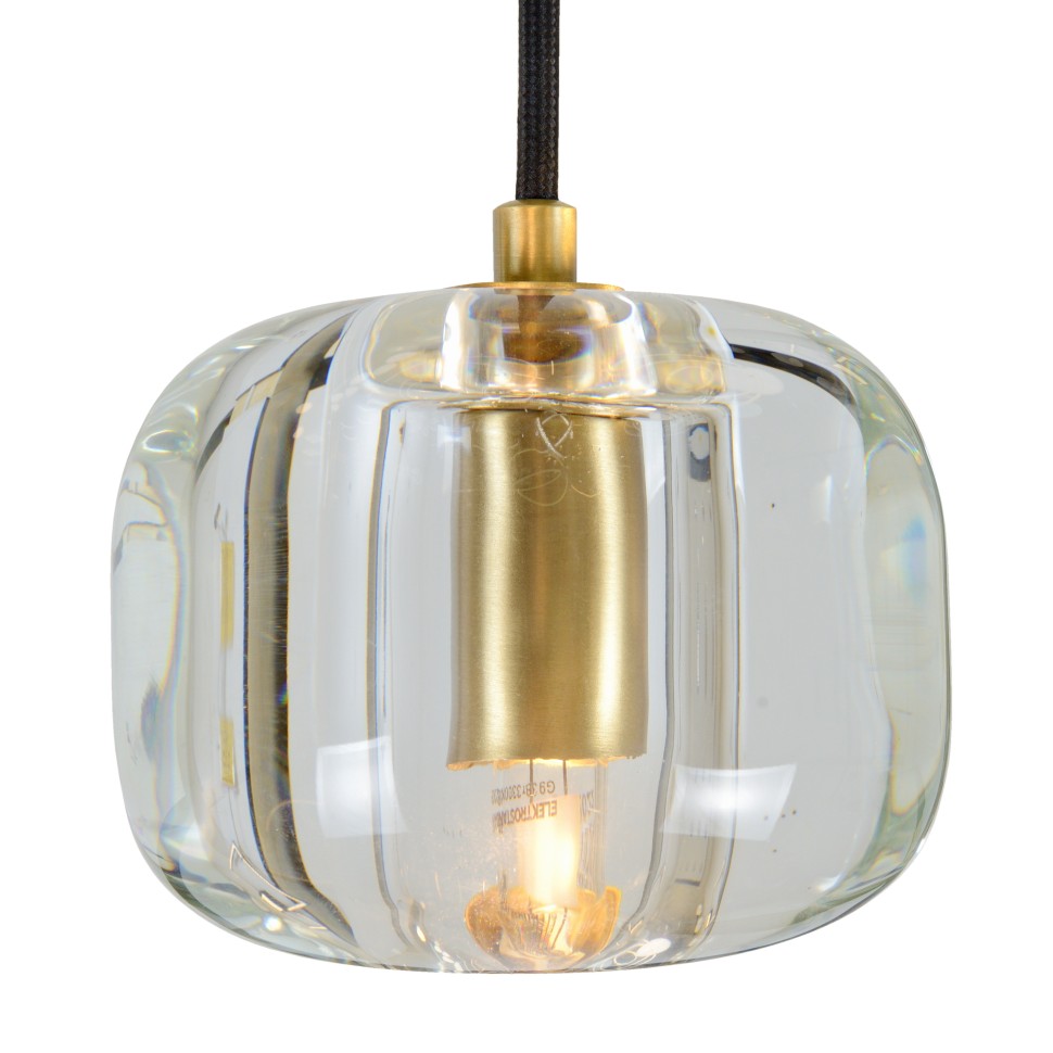картинка Подвесной светильник Belfast Pansy 6214-1 BR CL  от магазина pro-decor.kz