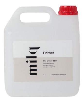 Купить Грунтовка Milq Uni Primer 2 in 1 3л Грунтовка Milq Uni Primer 2 in 1 3л