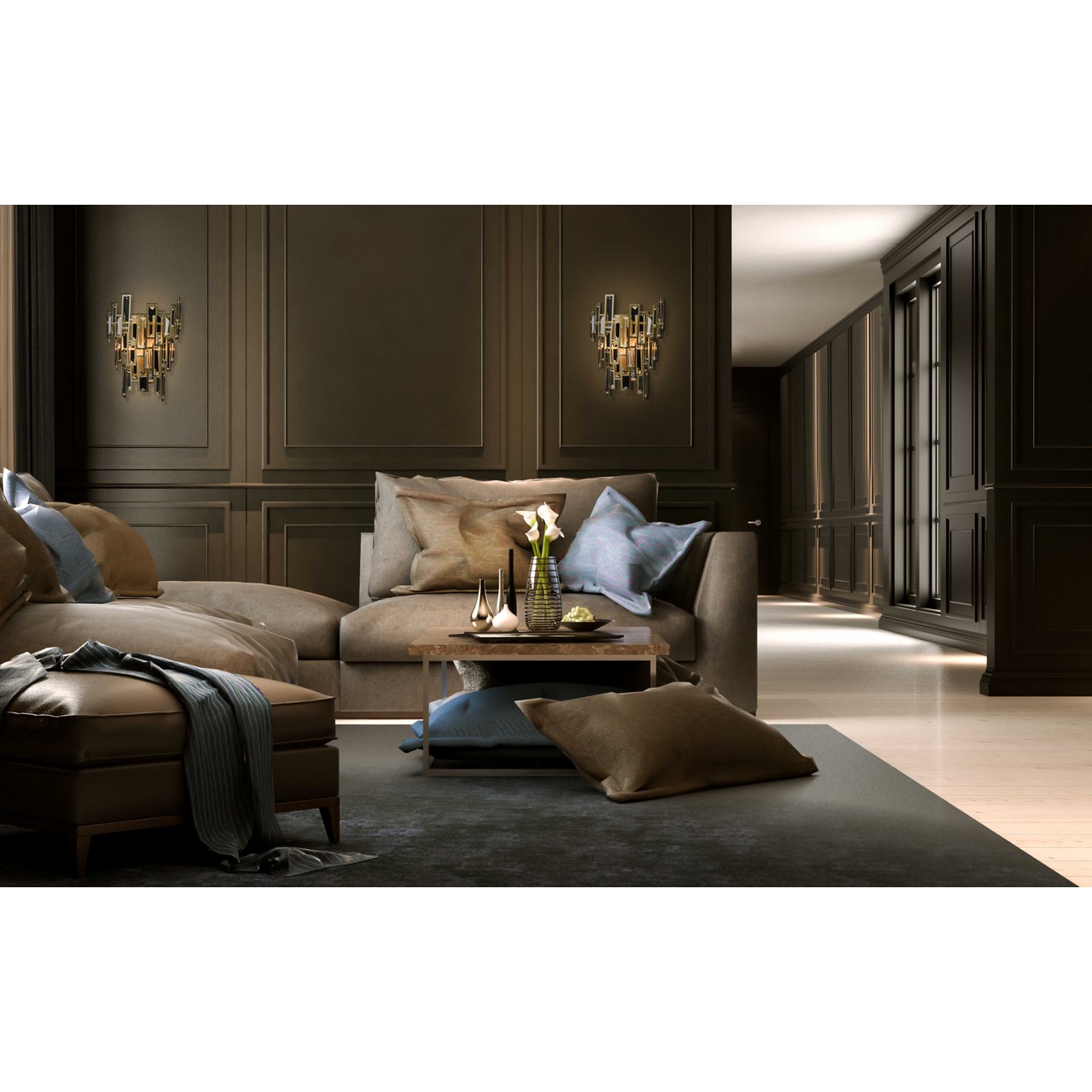 картинка Настенный светильник MW-Light Монарх 2 121020402 от магазина pro-decor.kz