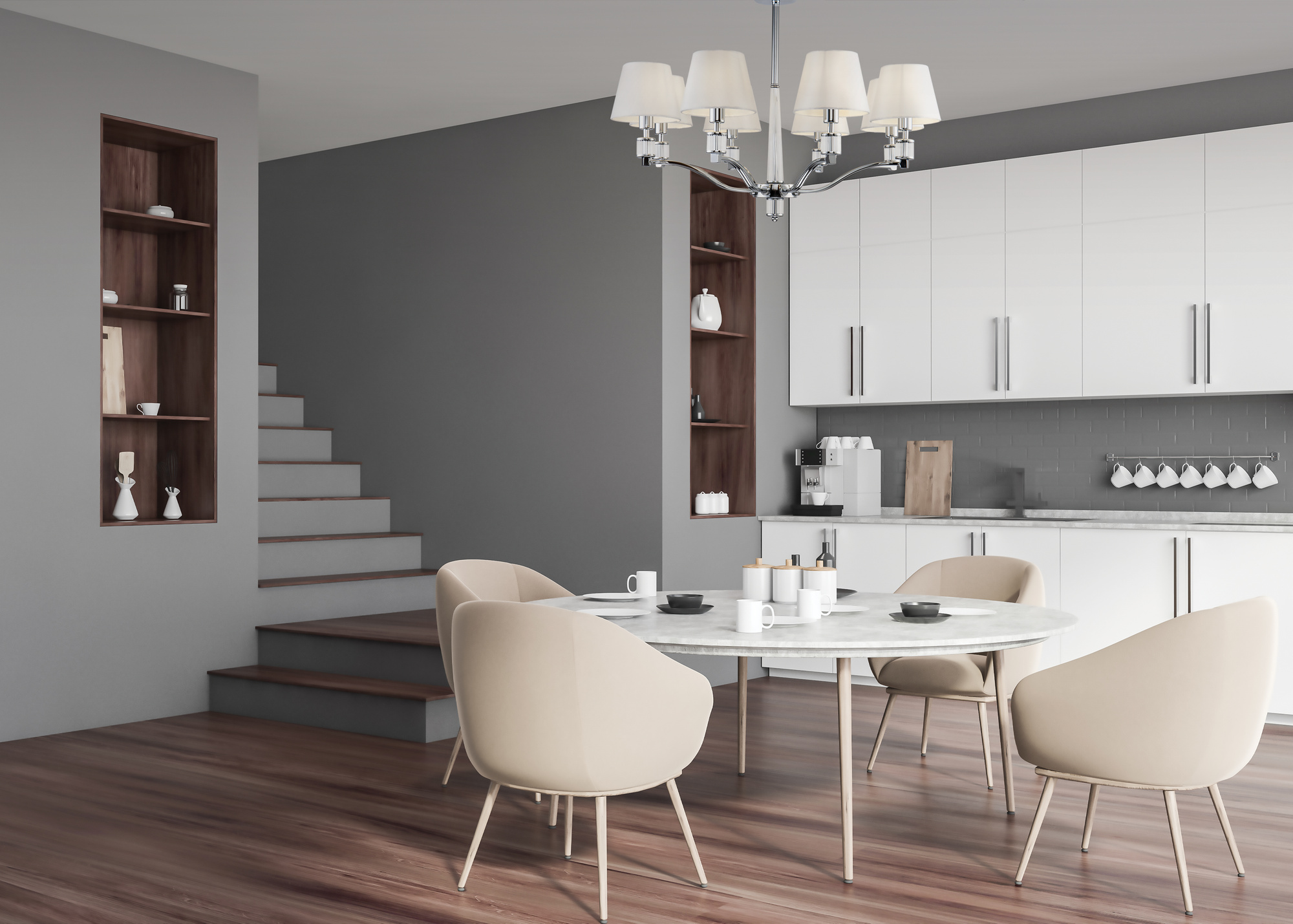 картинка Подвесная люстра Freya Clarissa FR5020PL-05CH от магазина pro-decor.kz