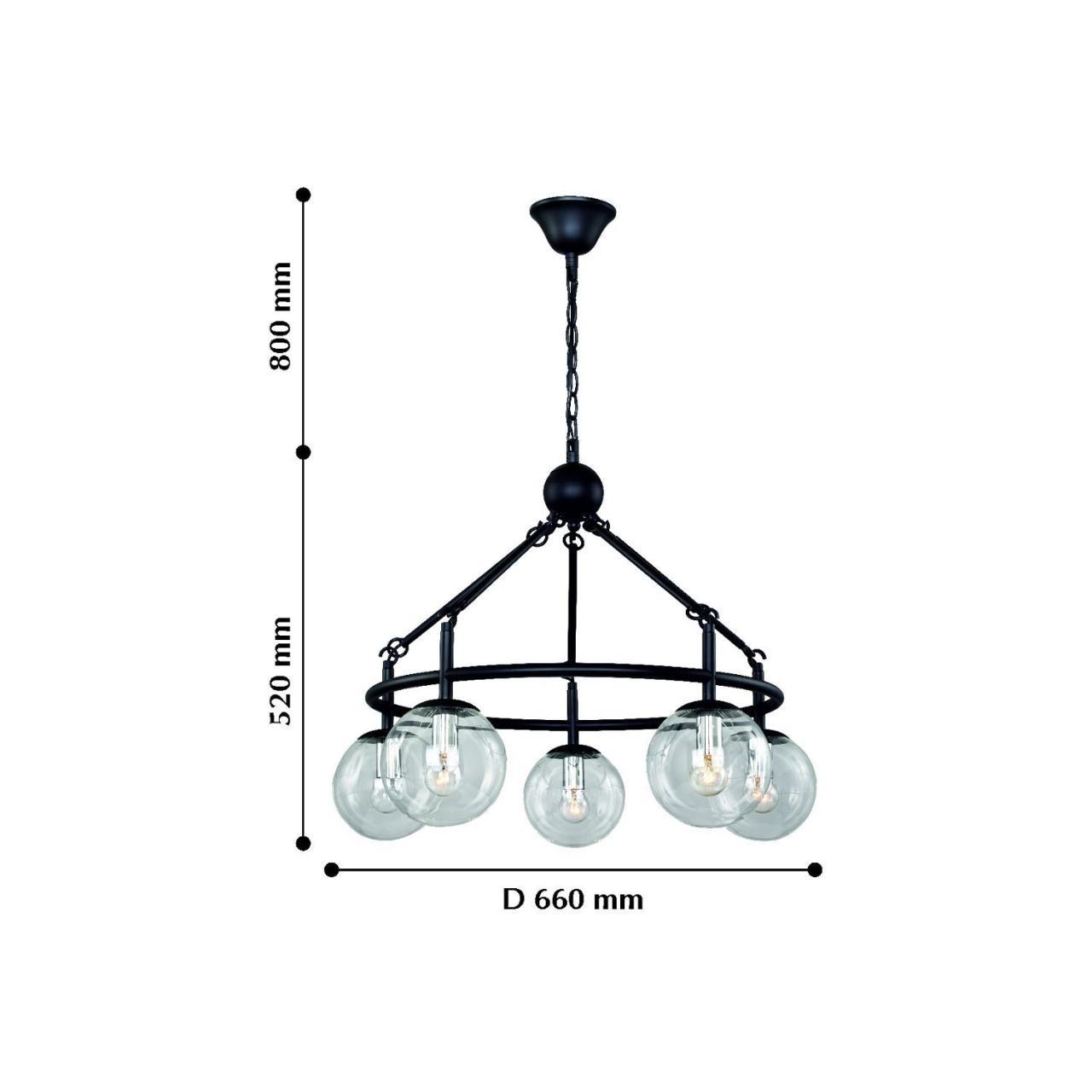 картинка Подвесная люстра F-Promo Cirque 2169-5P от магазина pro-decor.kz