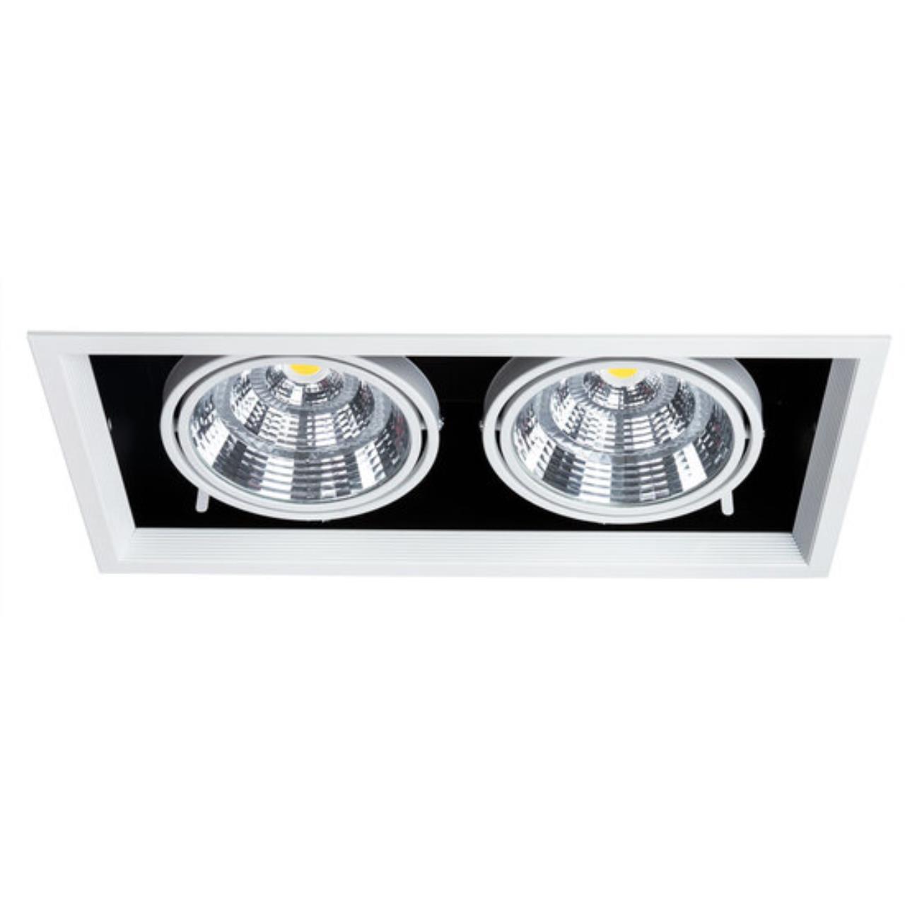 картинка Встраиваемый светодиодный светильник Arte Lamp Merga A8450PL-2WH от магазина pro-decor.kz