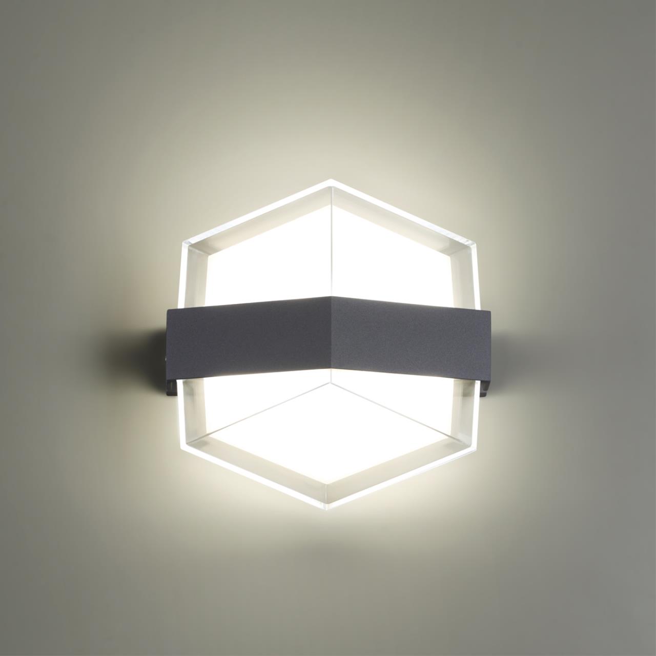 картинка Уличный настенный светодиодный светильник Novotech Street Kaimas 358575 от магазина pro-decor.kz