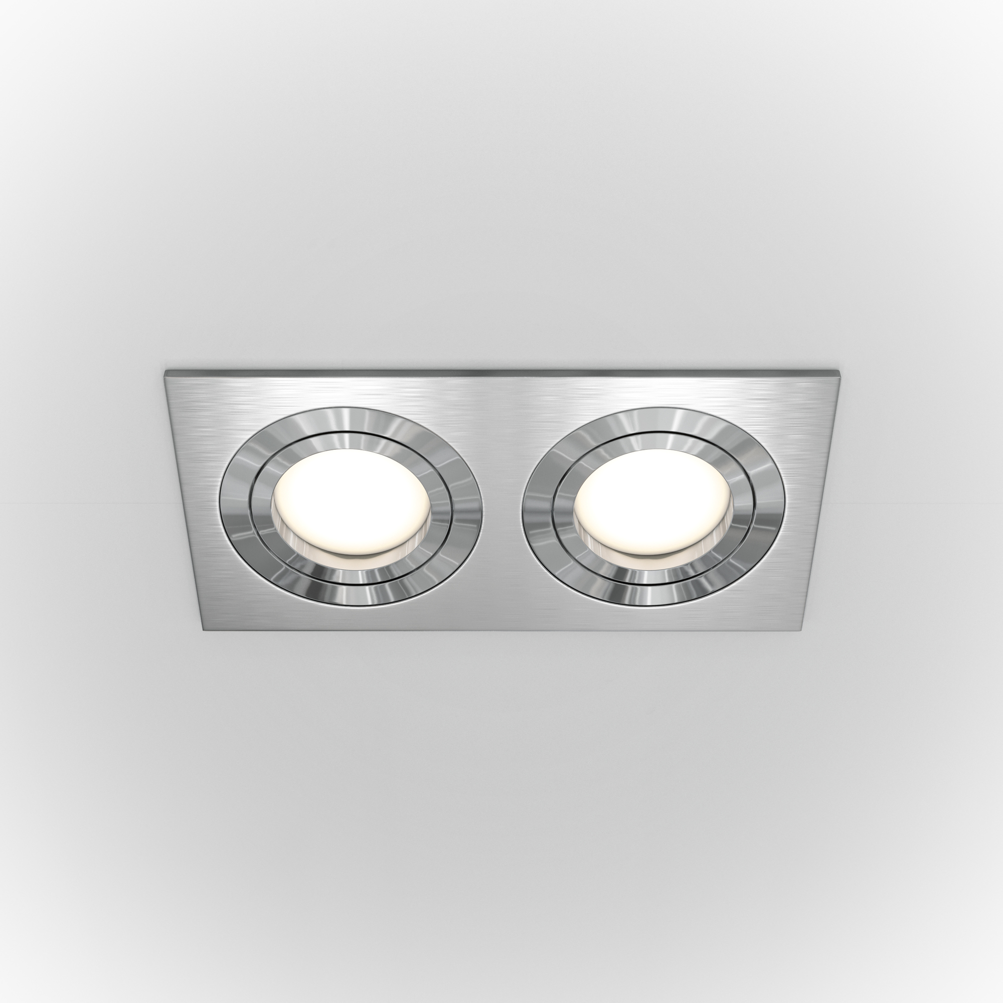 картинка Встраиваемый светильник Maytoni Atom DL024-2-02S от магазина pro-decor.kz