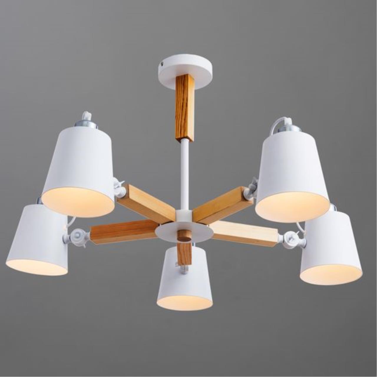 картинка Потолочная люстра Arte Lamp A7141PL-5WH от магазина pro-decor.kz
