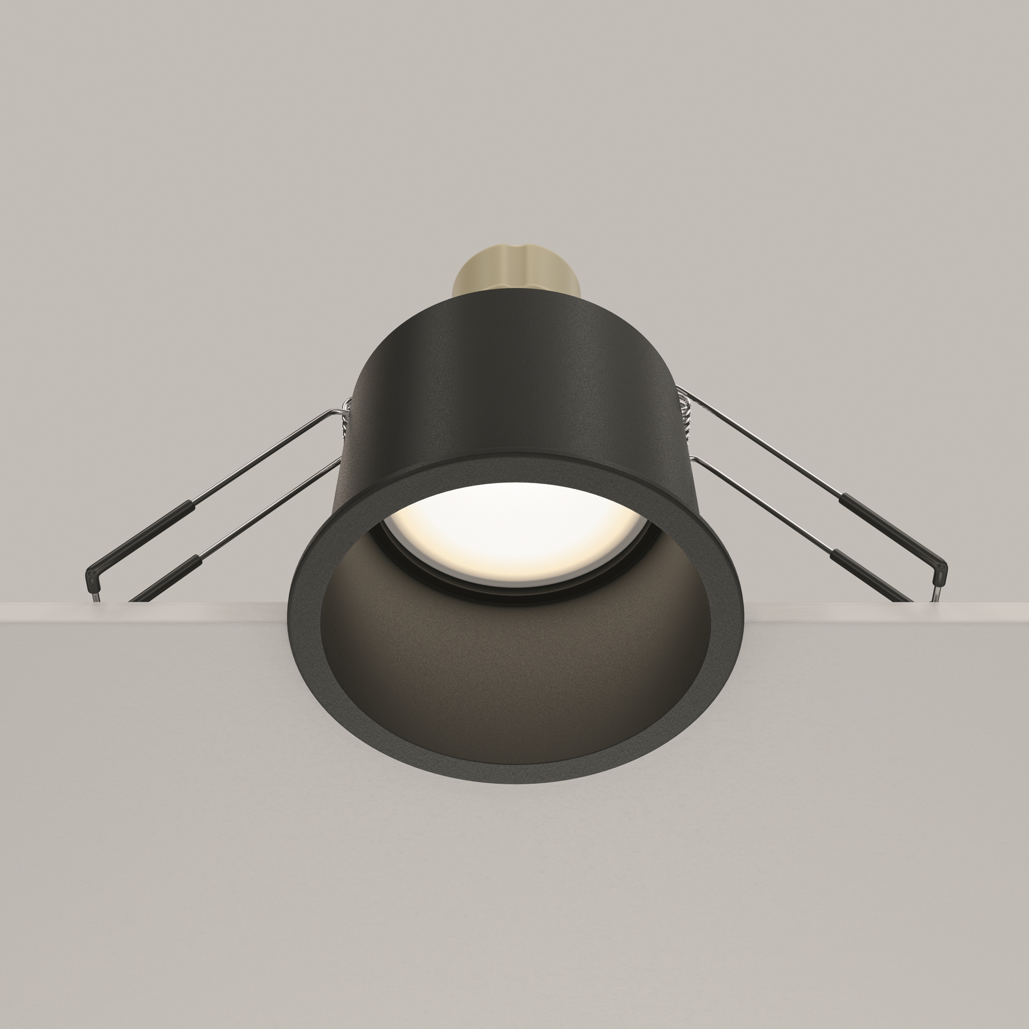 картинка Встраиваемый светильник Maytoni Reif DL049-01B от магазина pro-decor.kz